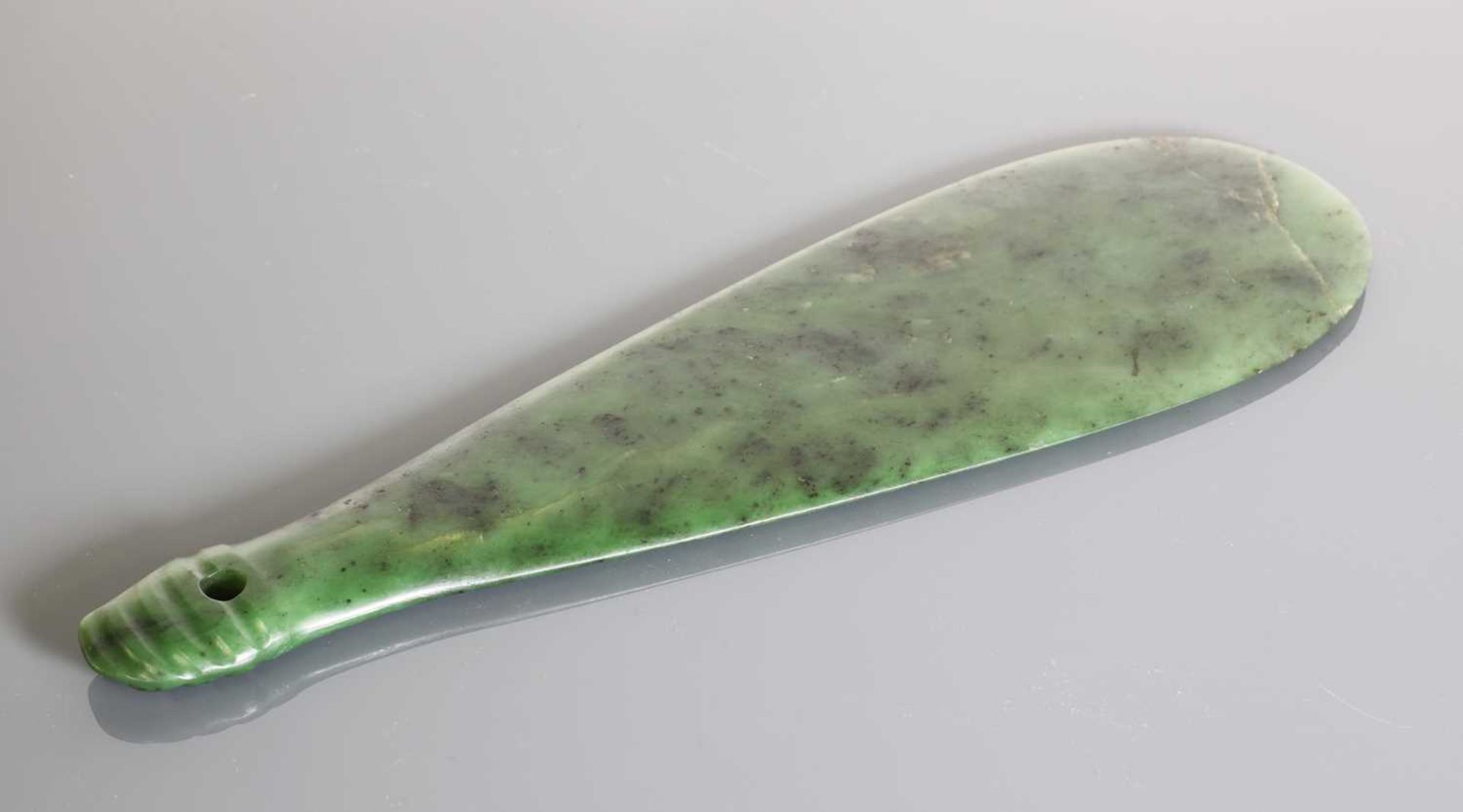 A Maori mere pounamu hand club - Bild 8 aus 20