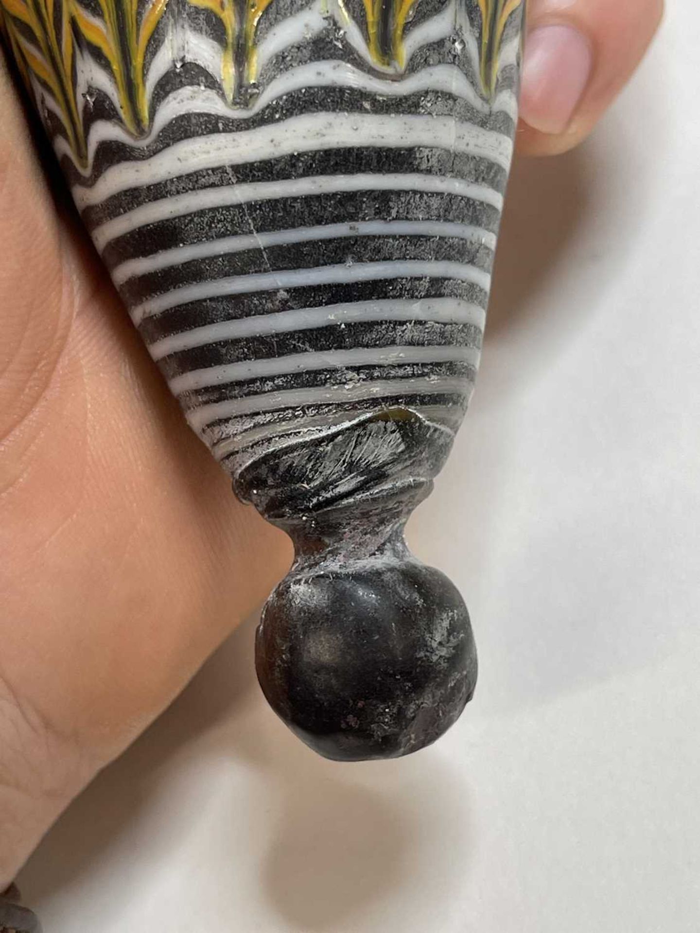 A Roman marbled glass bottle, - Bild 42 aus 49