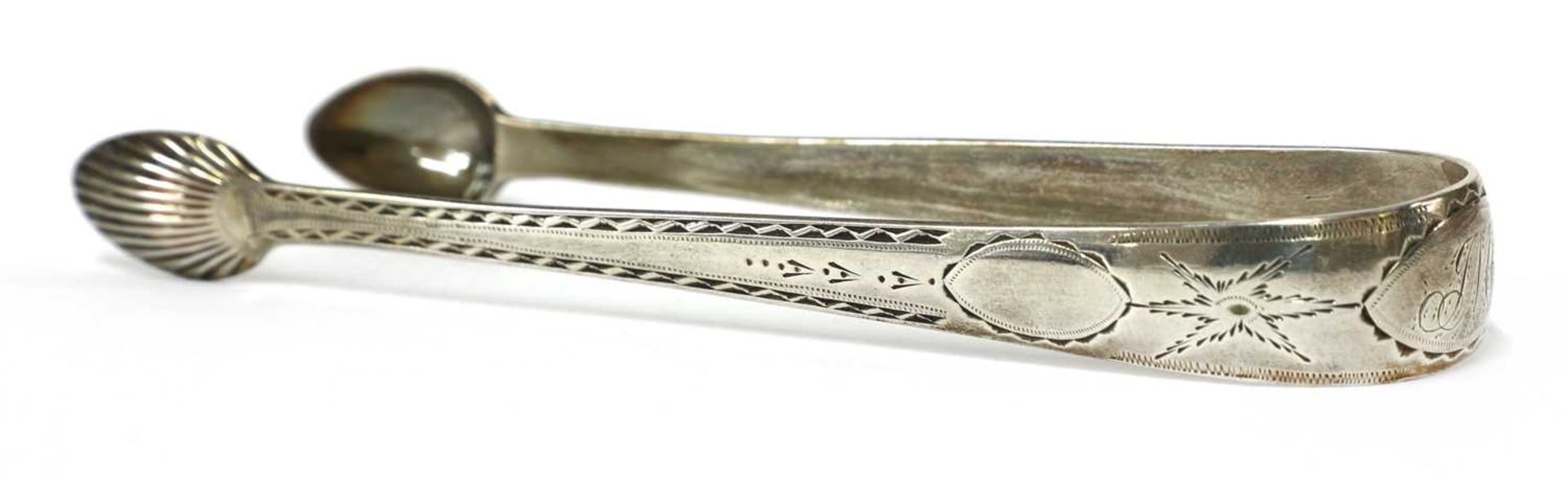 Eight pairs of silver sugar tongs, - Image 10 of 31