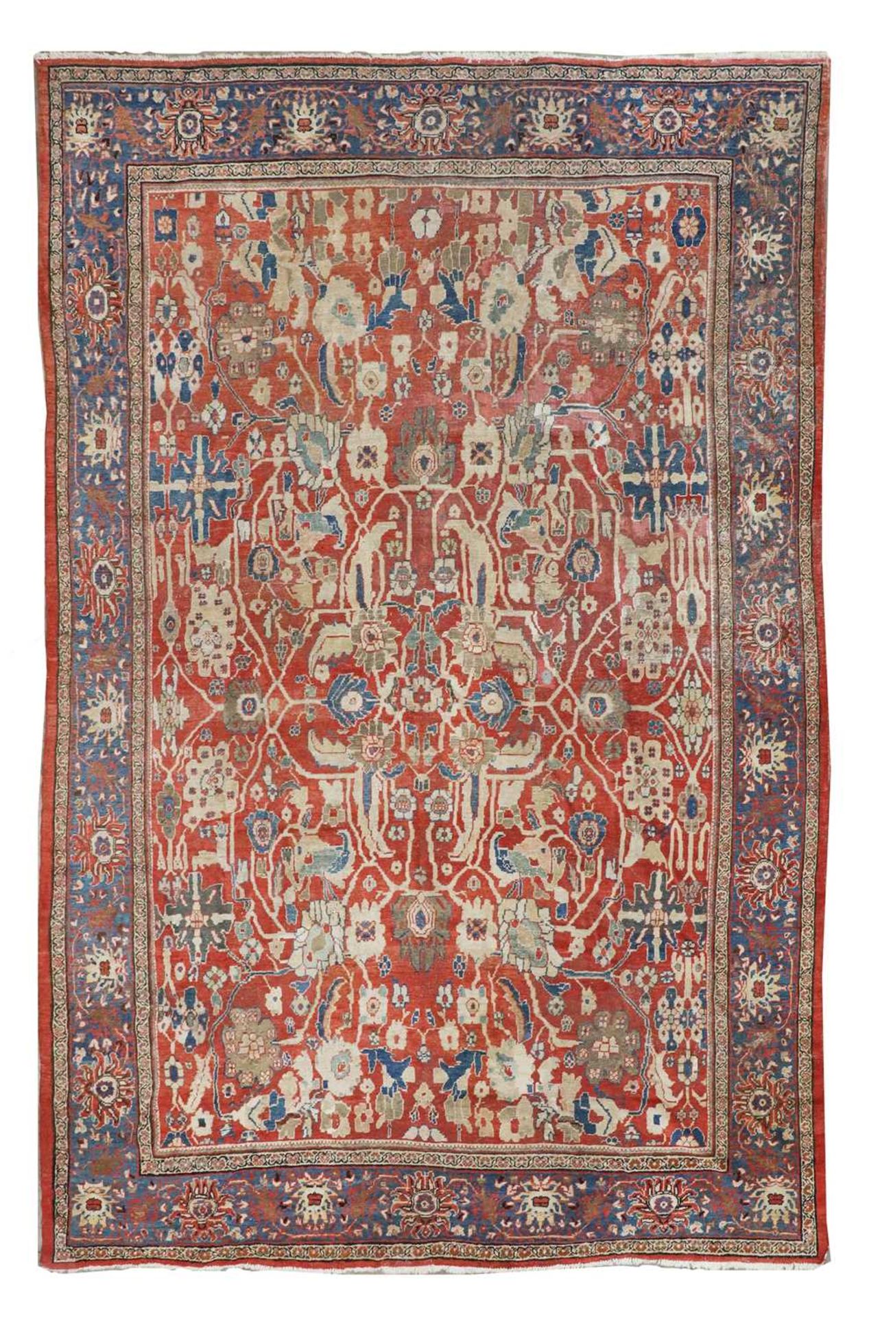 A Persian Ziegler carpet,