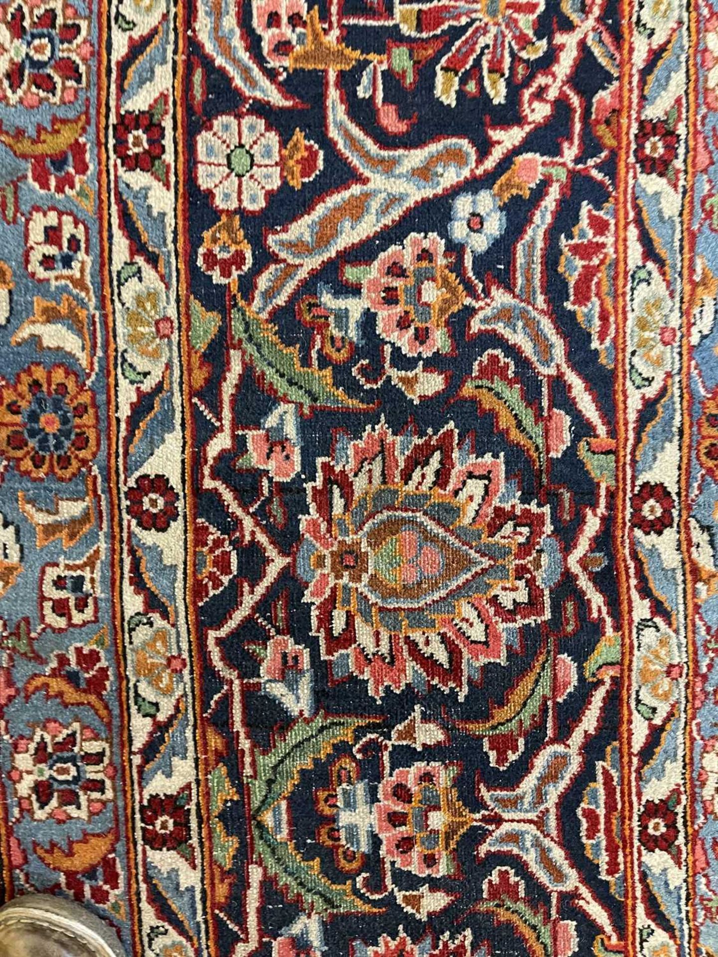 A Persian Kashan carpet, - Image 10 of 18