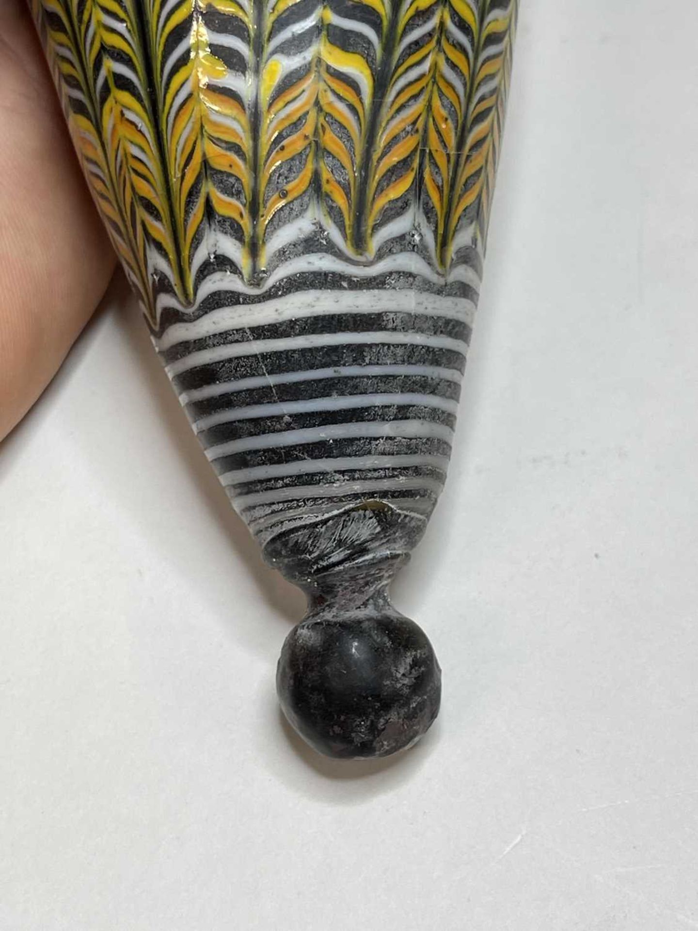 A Roman marbled glass bottle, - Bild 31 aus 49