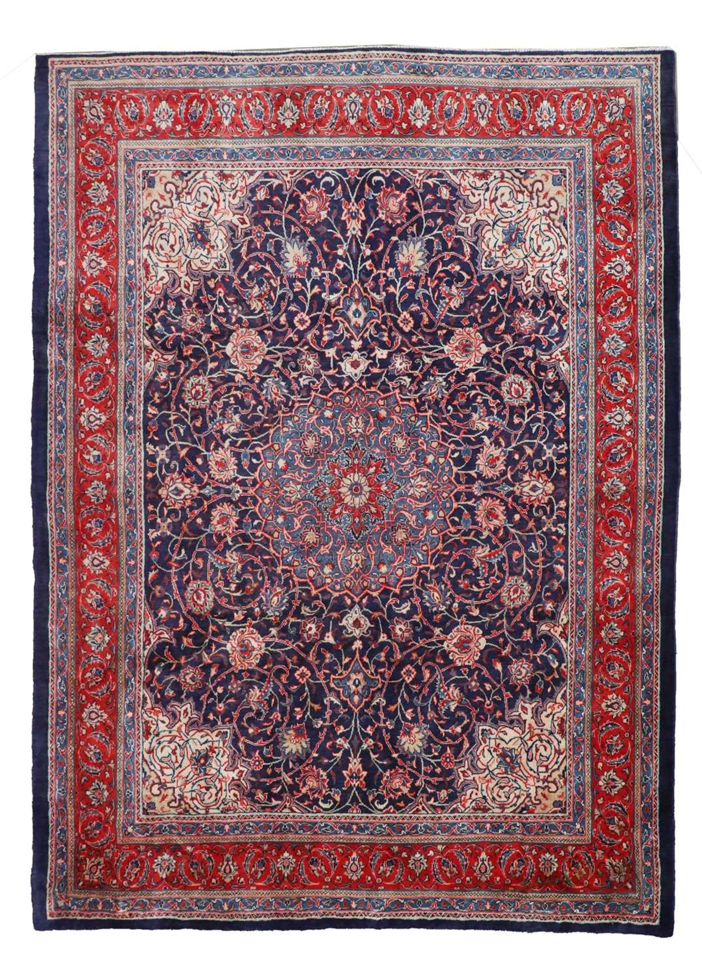 A Persian Mahal rug of Ziegler design,