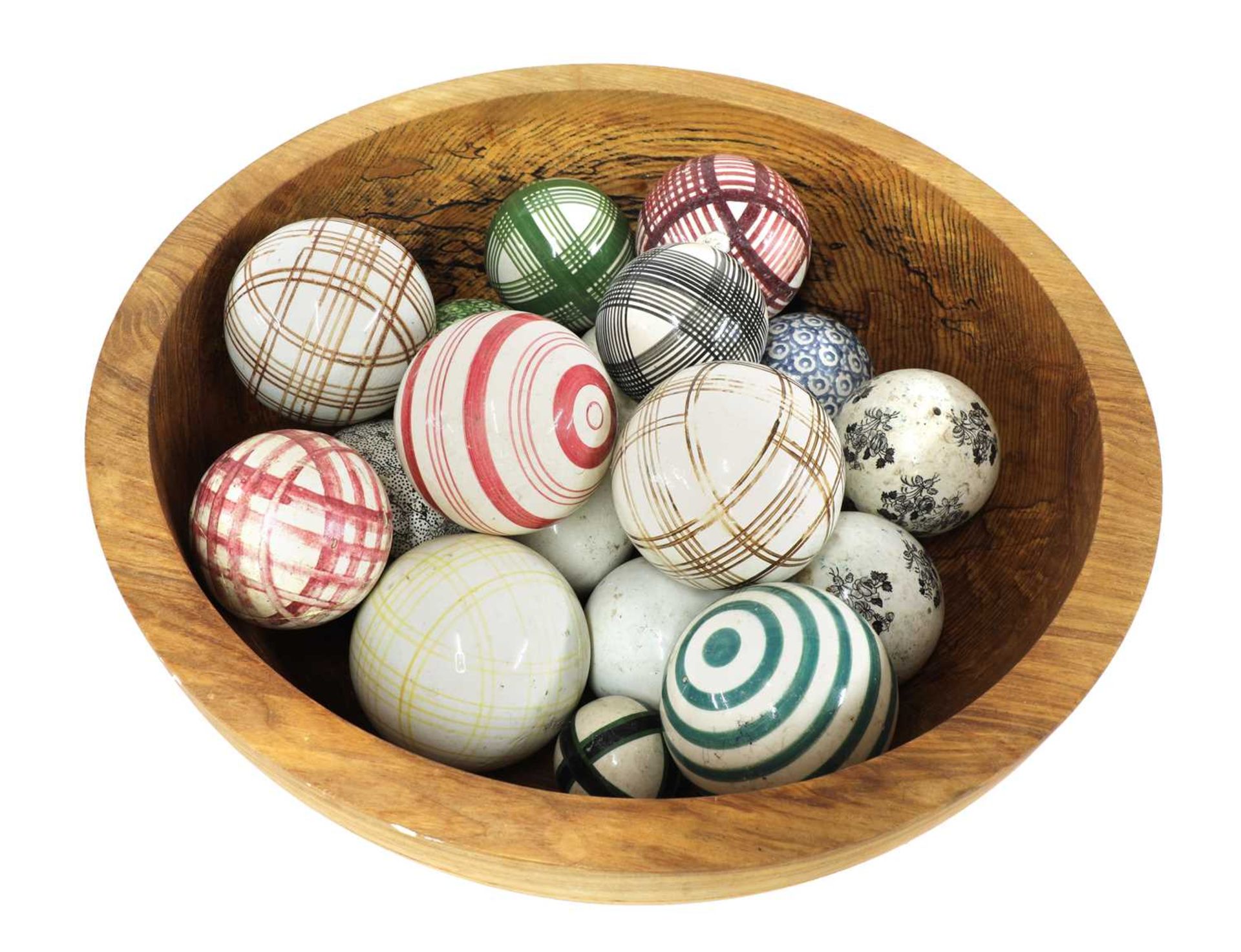 A collection of Scottish carpet bowls, - Image 2 of 4