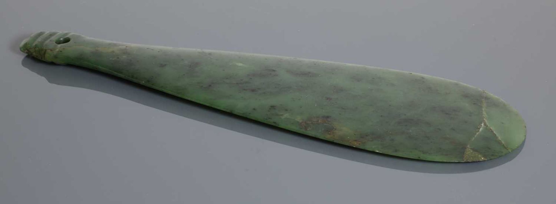 A Maori mere pounamu hand club - Bild 9 aus 20