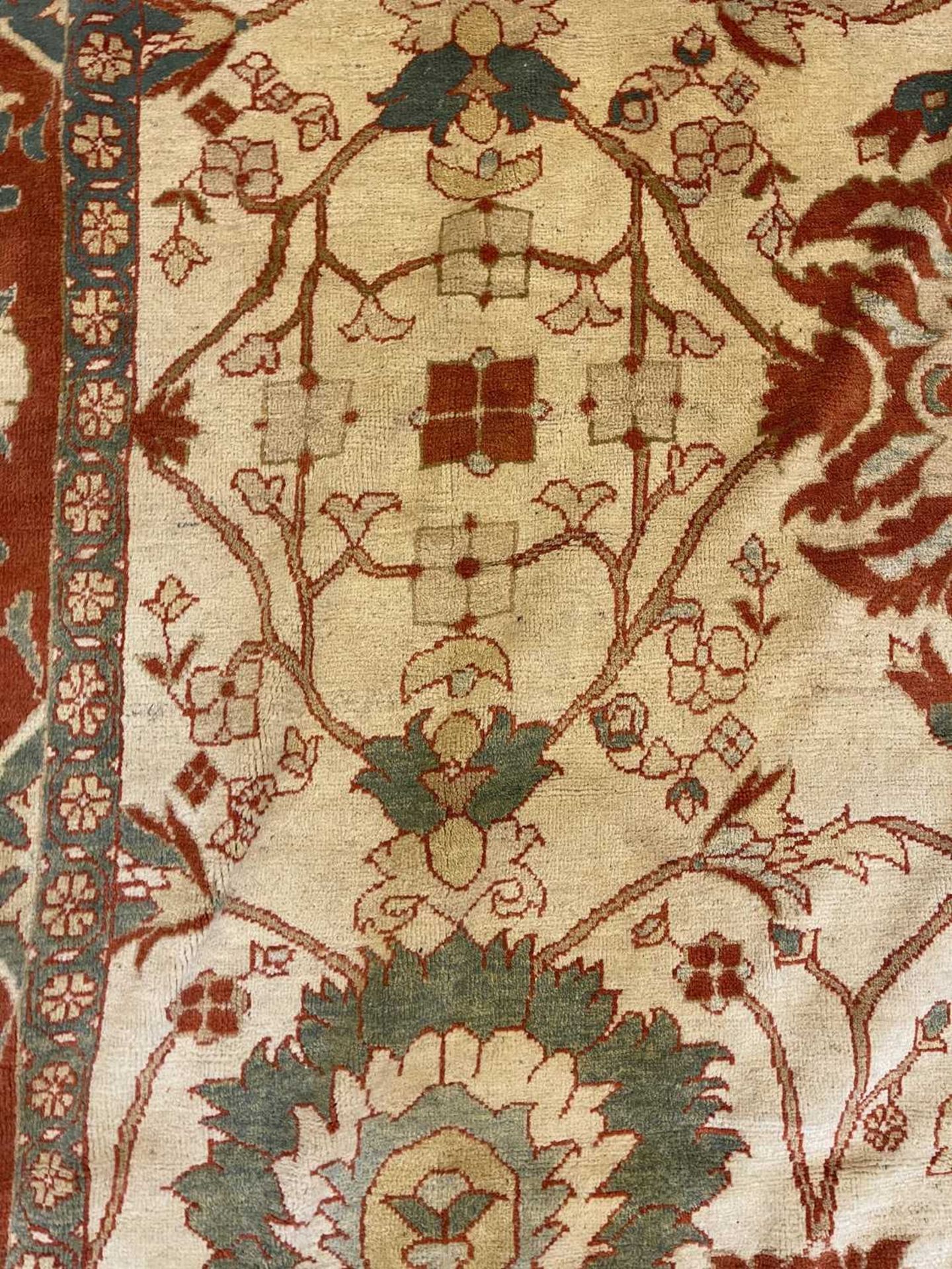 A large Persian Ziegler Sultanabad carpet, - Bild 24 aus 34