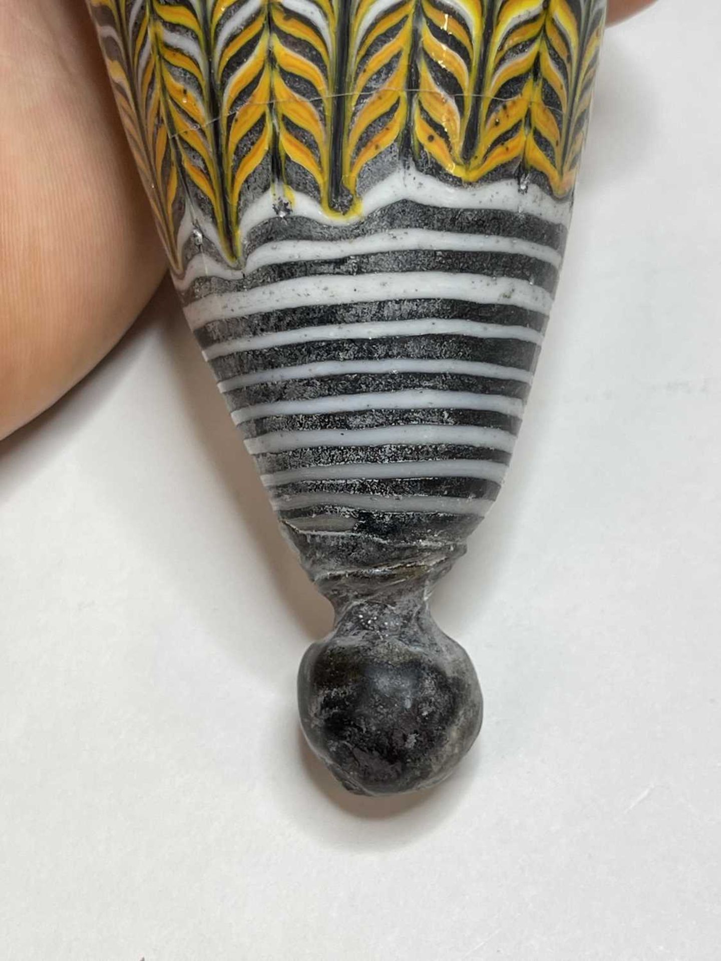 A Roman marbled glass bottle, - Bild 32 aus 49