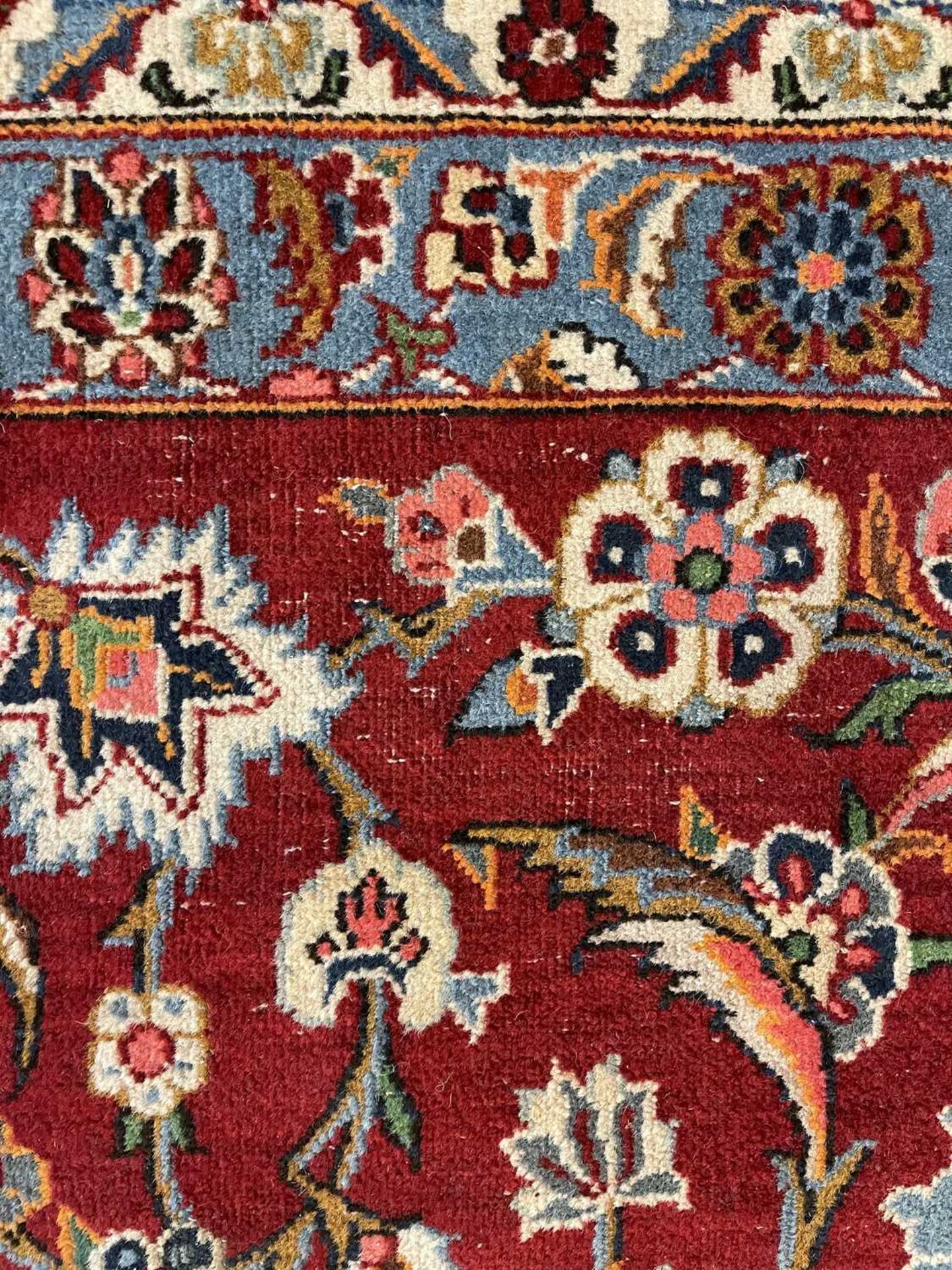 A Persian Kashan carpet, - Image 14 of 18