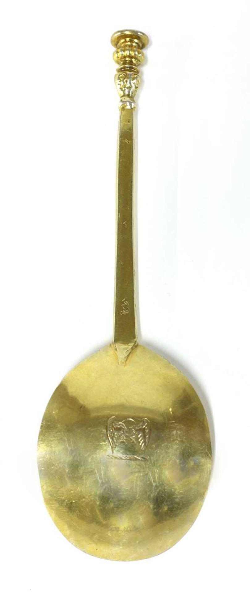 A 17th century silver seal top spoon, - Image 2 of 4