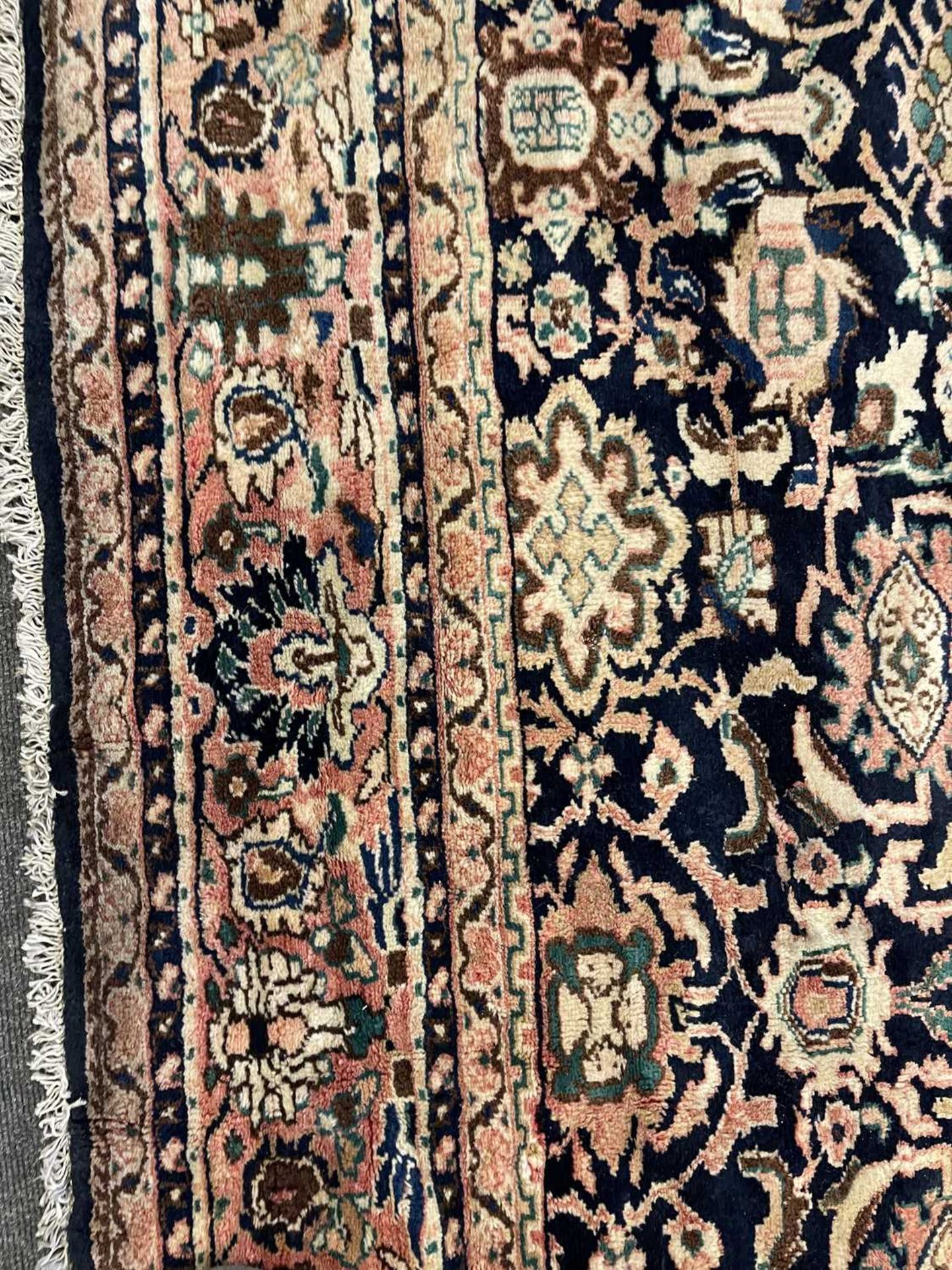 A Persian Bidjar carpet of Mahi design - Image 9 of 30