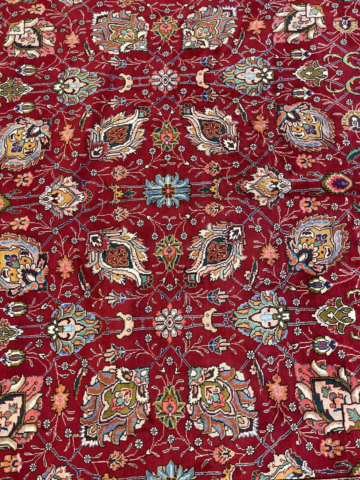 A Persian Tabriz carpet, - Image 11 of 16