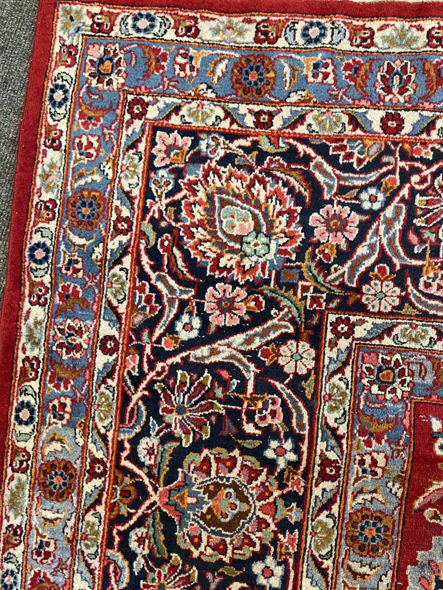 A Persian Kashan carpet, - Image 13 of 18