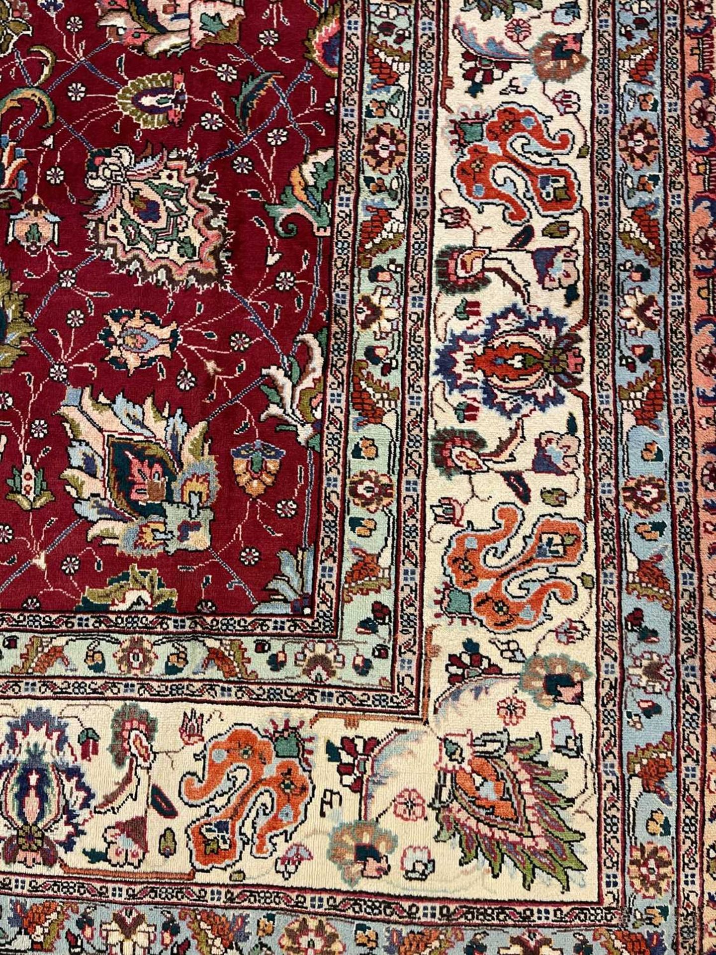 A Persian Tabriz carpet, - Image 16 of 16