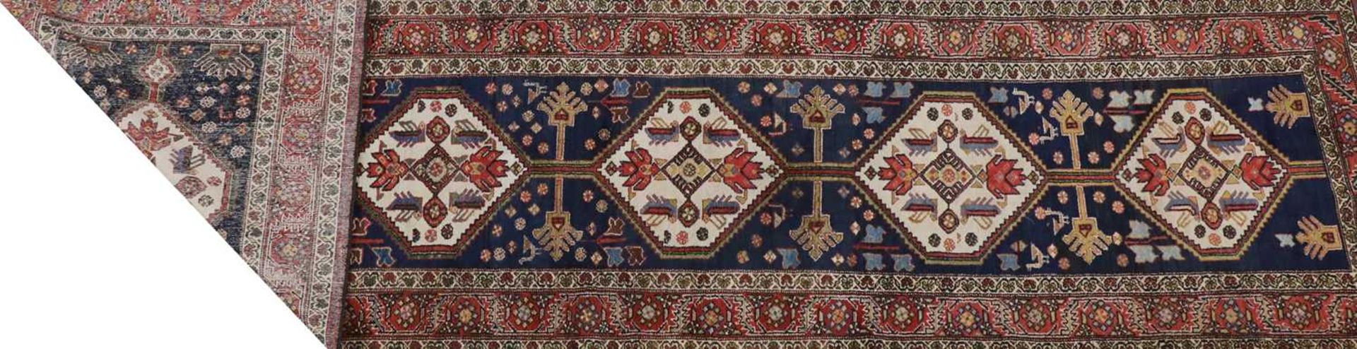 A North-West Persian runner, - Image 2 of 8