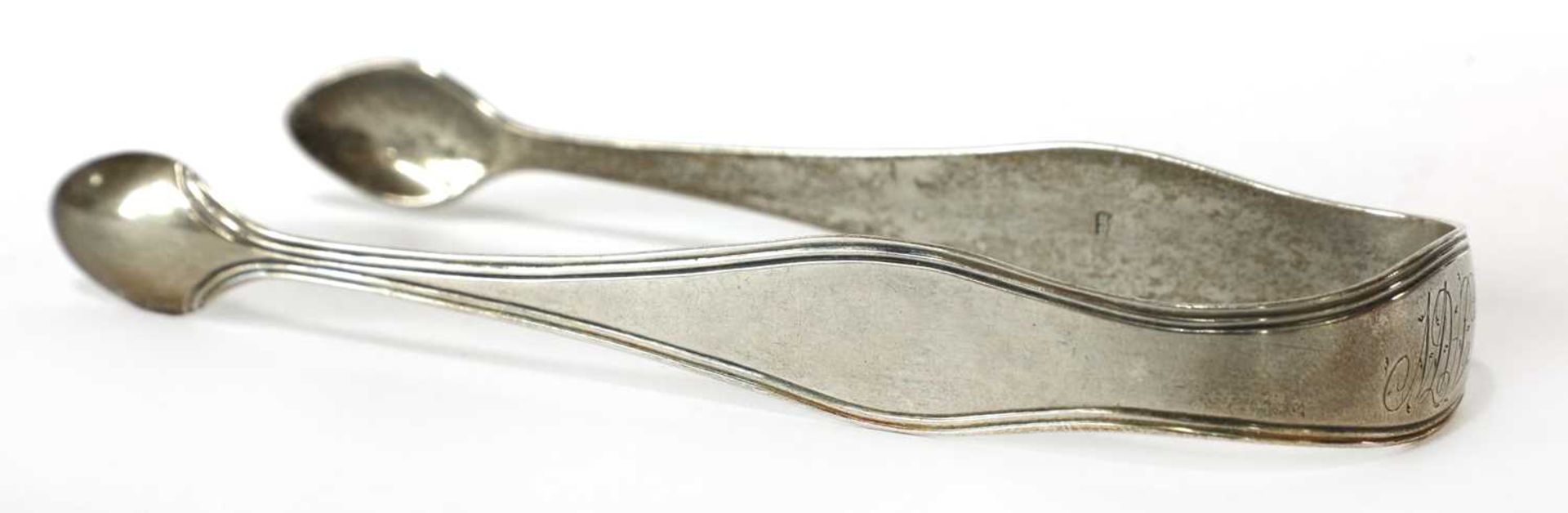 Eight pairs of silver sugar tongs, - Image 3 of 31