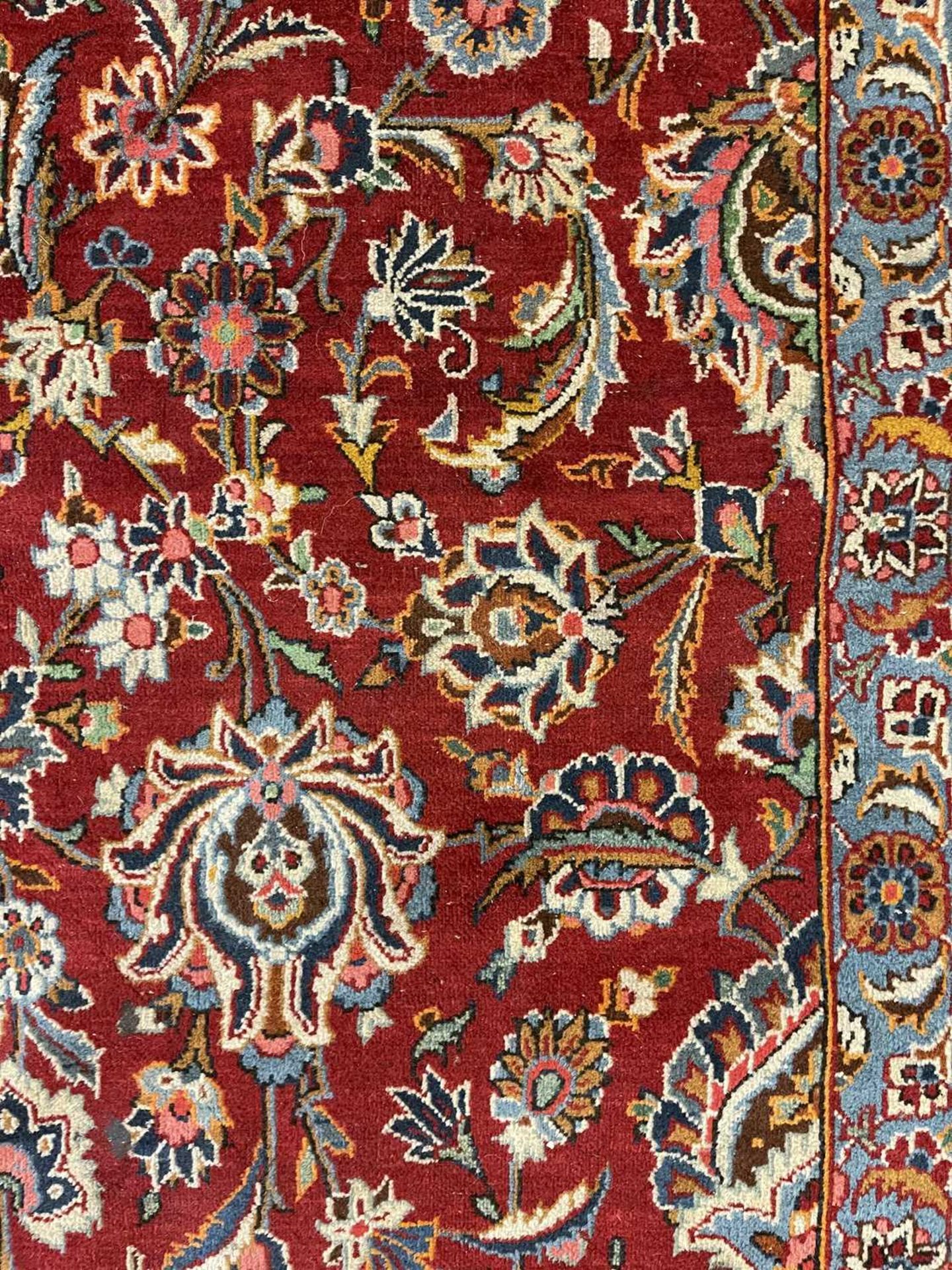 A Persian Kashan carpet, - Image 11 of 18