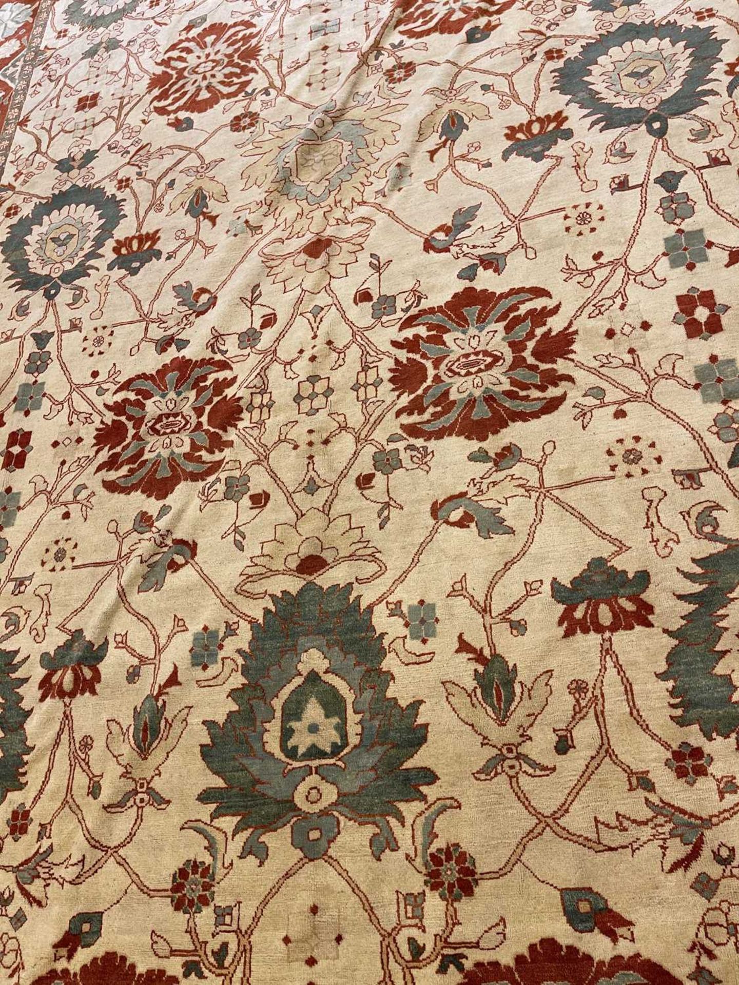 A large Persian Ziegler Sultanabad carpet, - Bild 32 aus 34