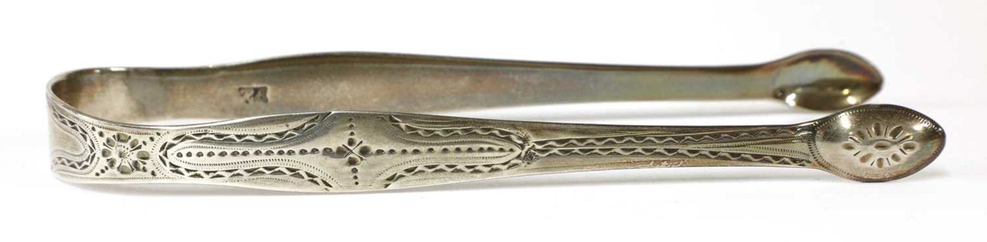 Eight pairs of silver sugar tongs, - Image 28 of 31