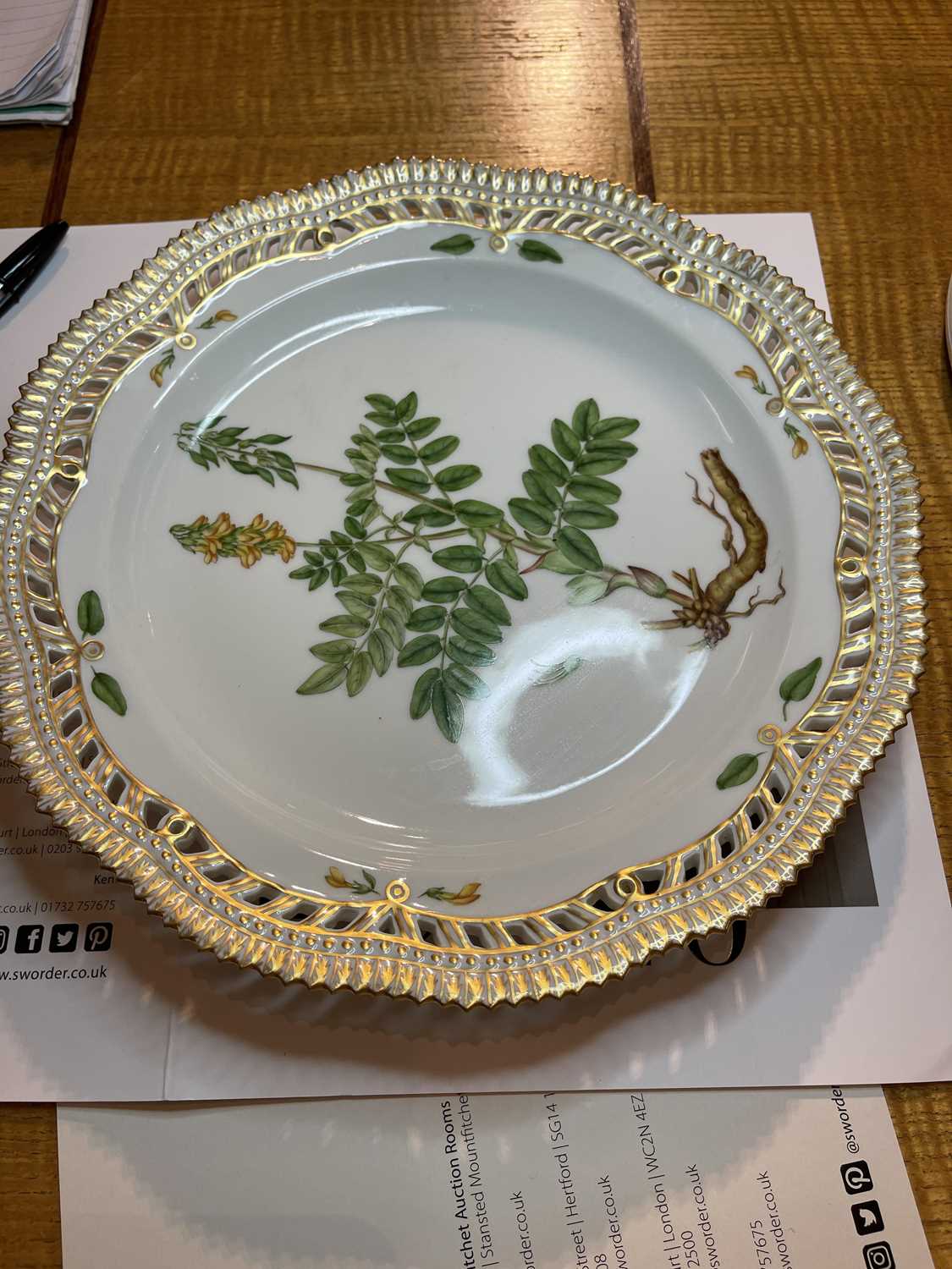 An extensive Royal Copenhagen 'Flora Danica' porcelain dinner service, - Bild 64 aus 139
