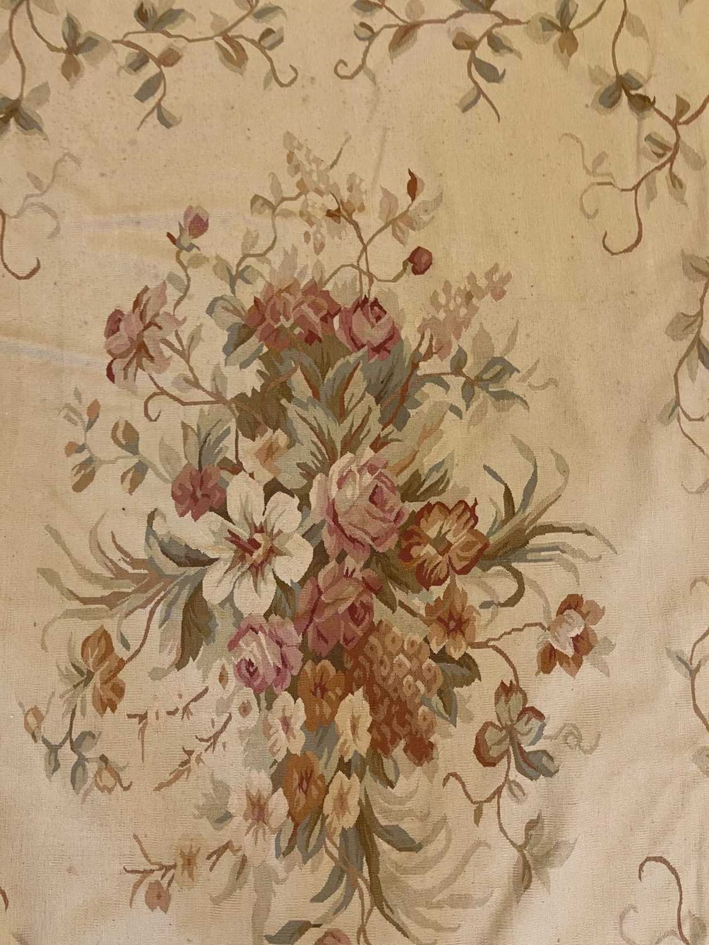 An extremely large Aubusson design needlework carpet, - Image 12 of 21