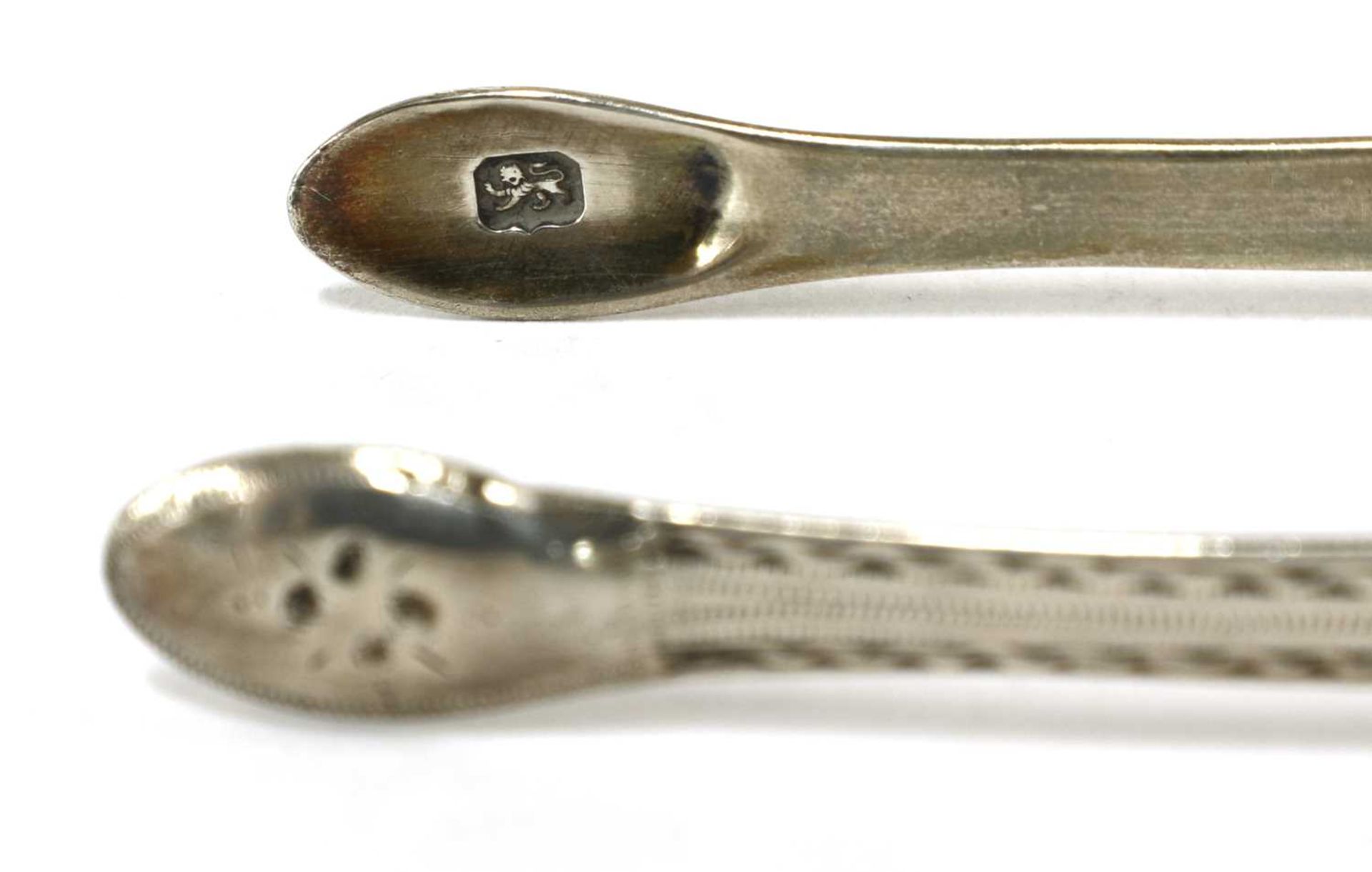 Eight pairs of silver sugar tongs, - Image 23 of 31