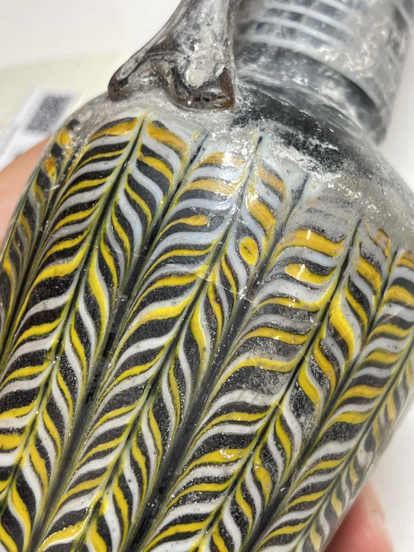 A Roman marbled glass bottle, - Bild 26 aus 49