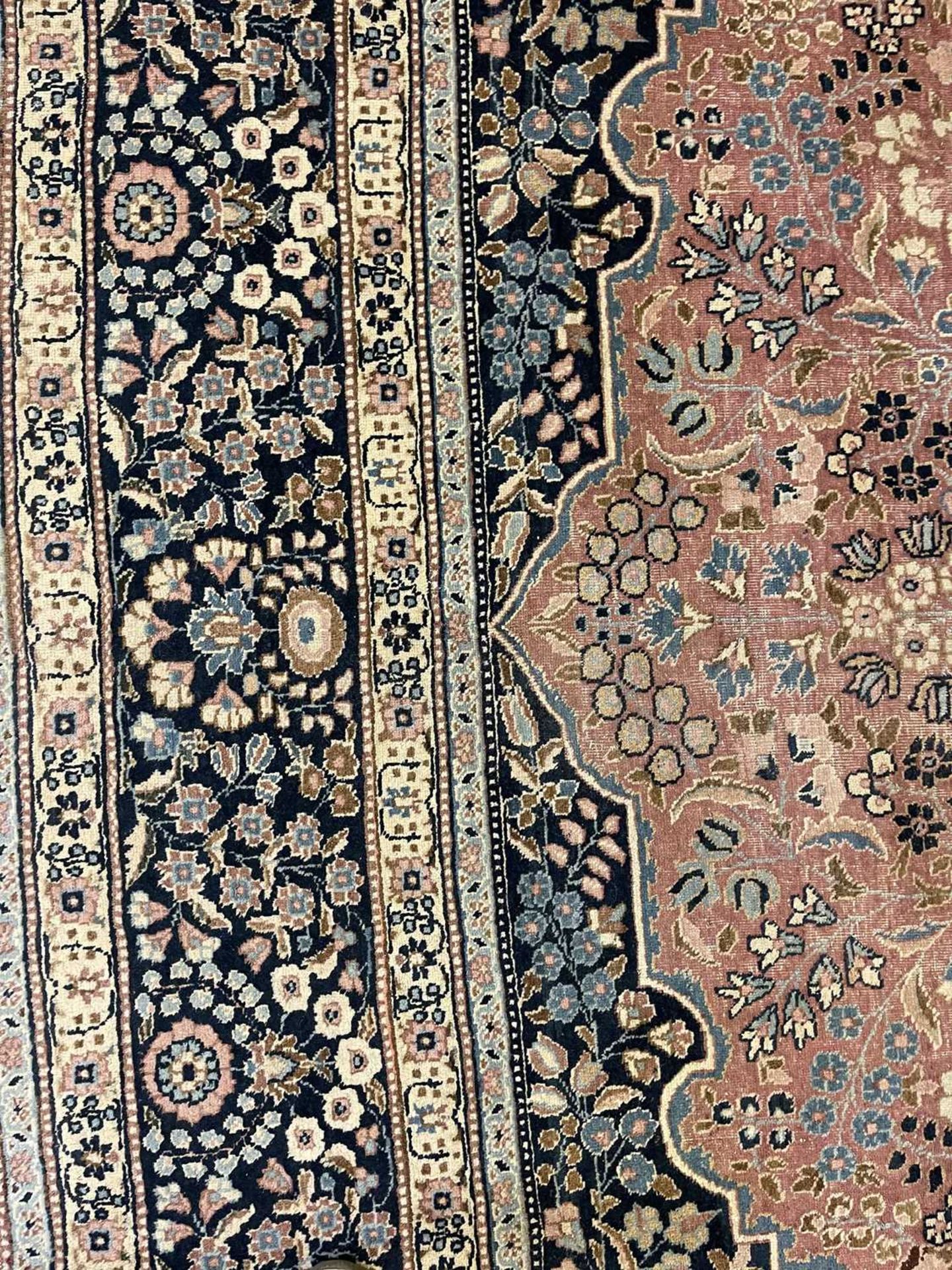 A large Persian Mashad carpet, - Image 10 of 29