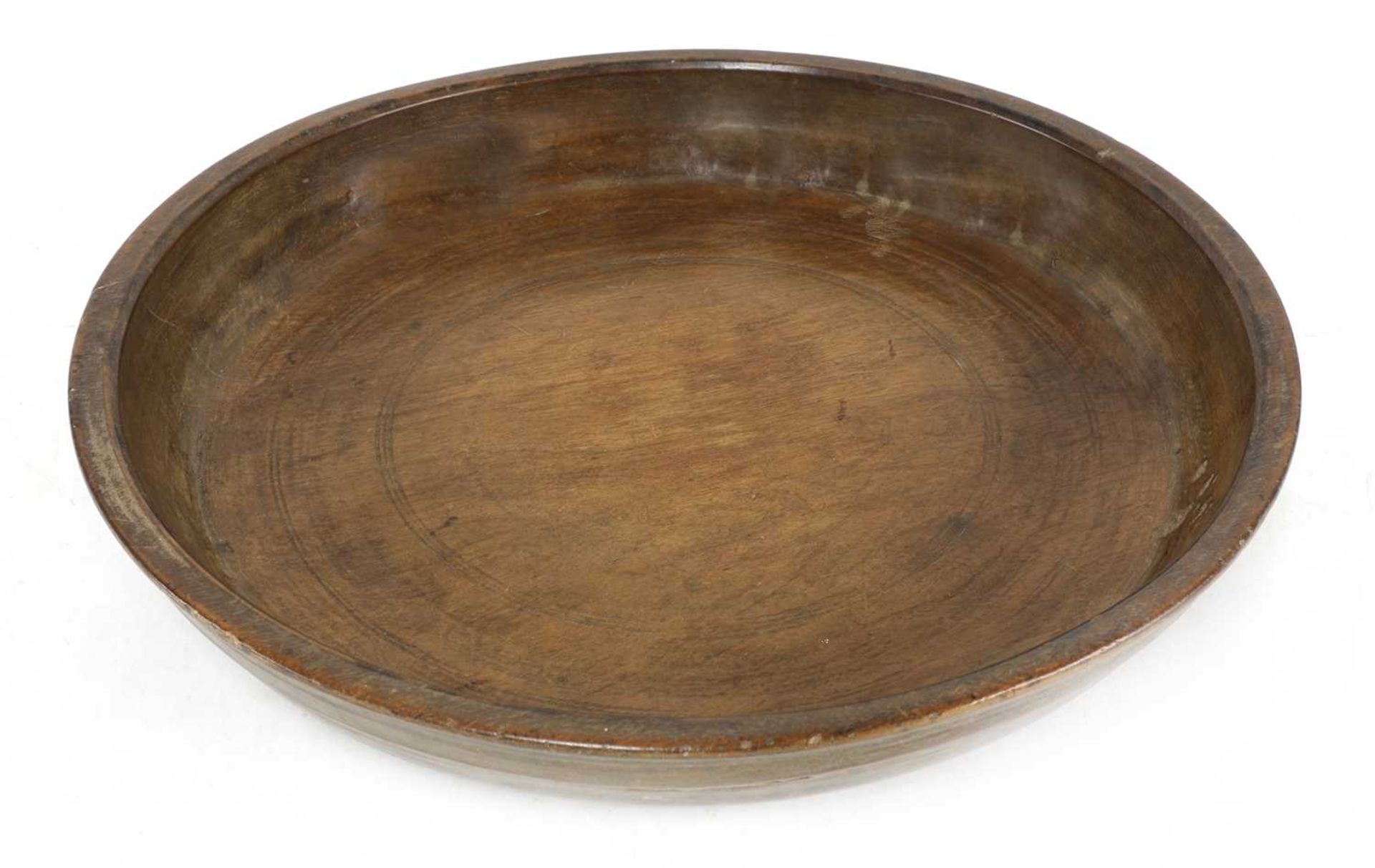 A treen dairy bowl, - Image 3 of 4