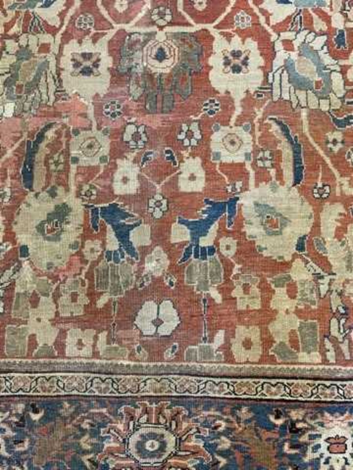 A Persian Ziegler carpet, - Bild 3 aus 31