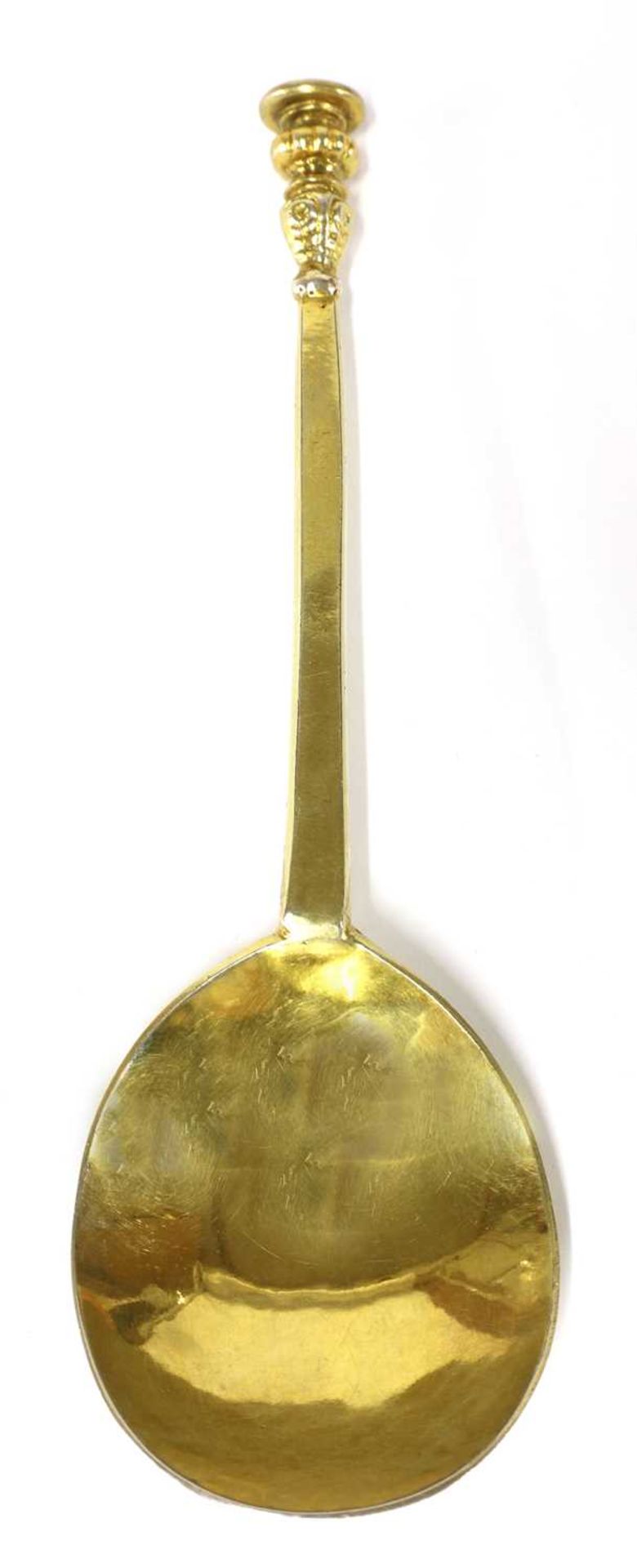A 17th century silver seal top spoon,