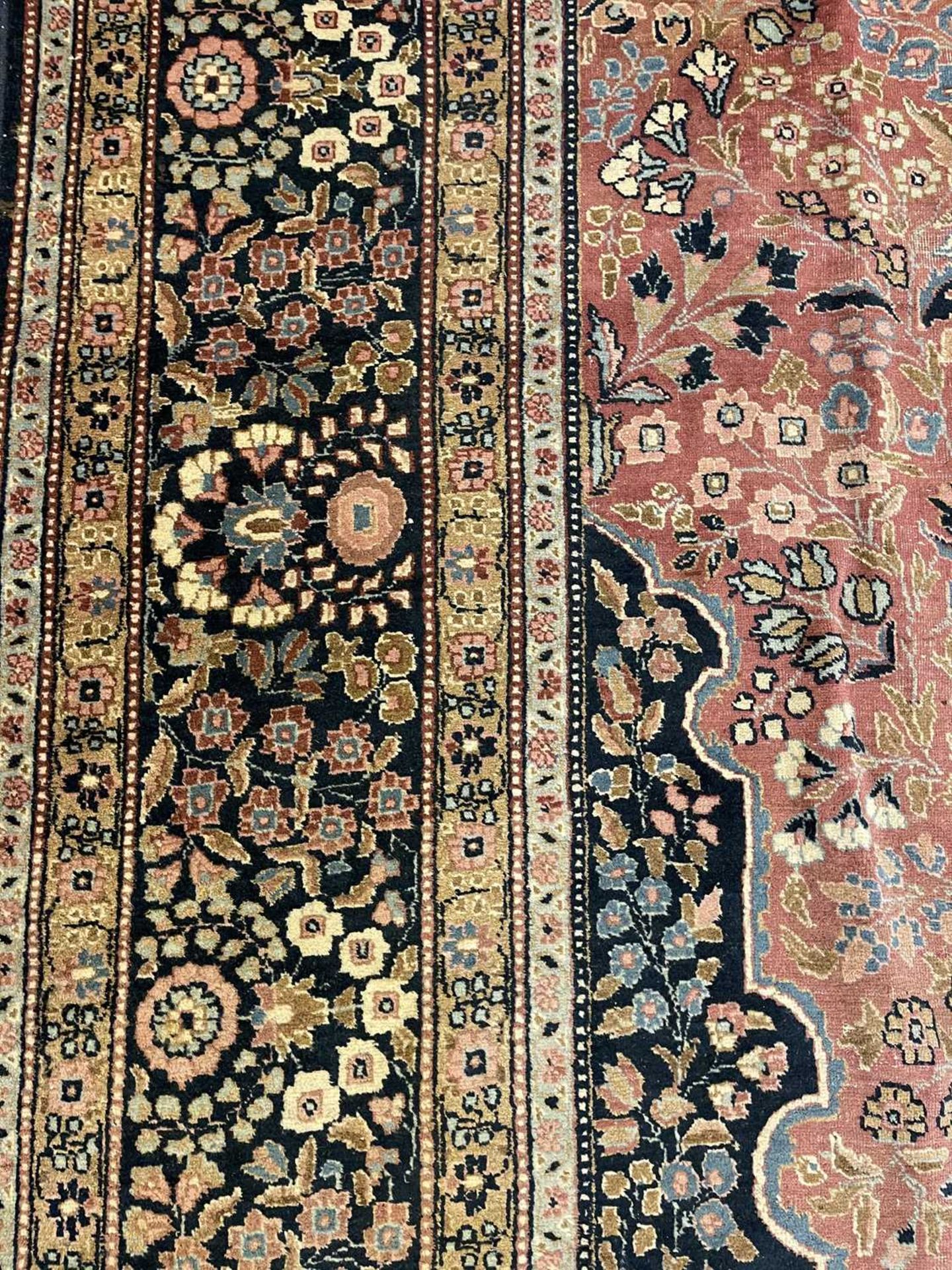 A large Persian Mashad carpet, - Image 12 of 29