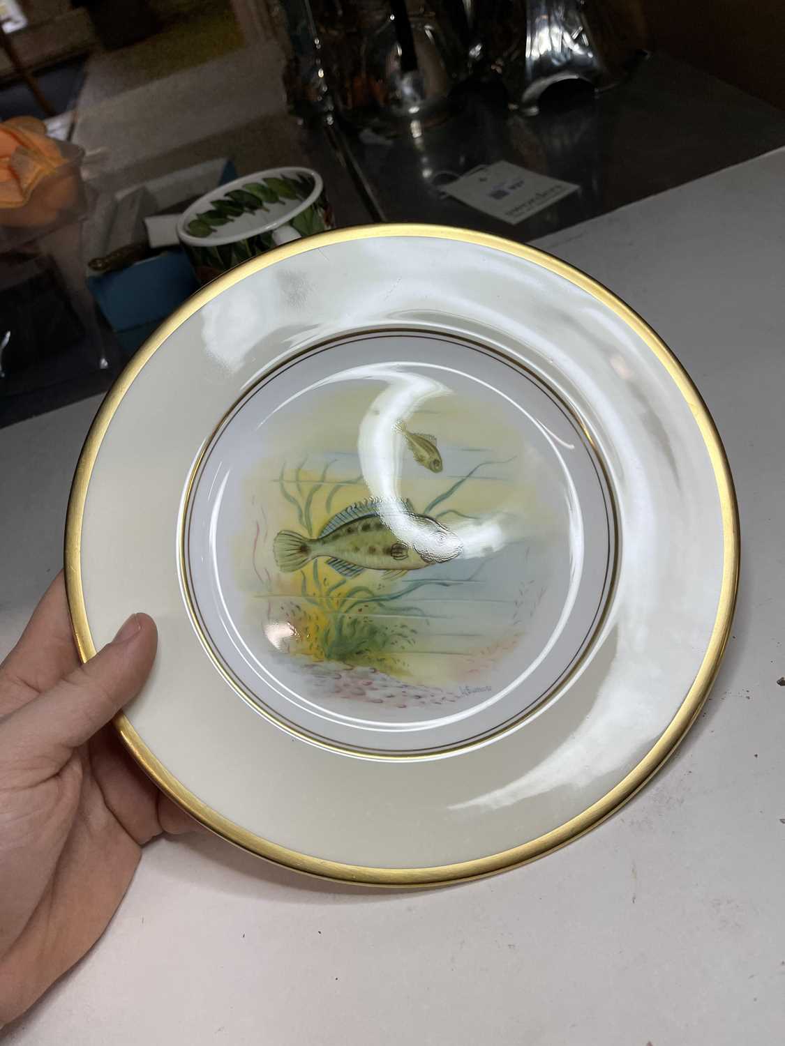 A Minton porcelain fish service, - Bild 22 aus 32