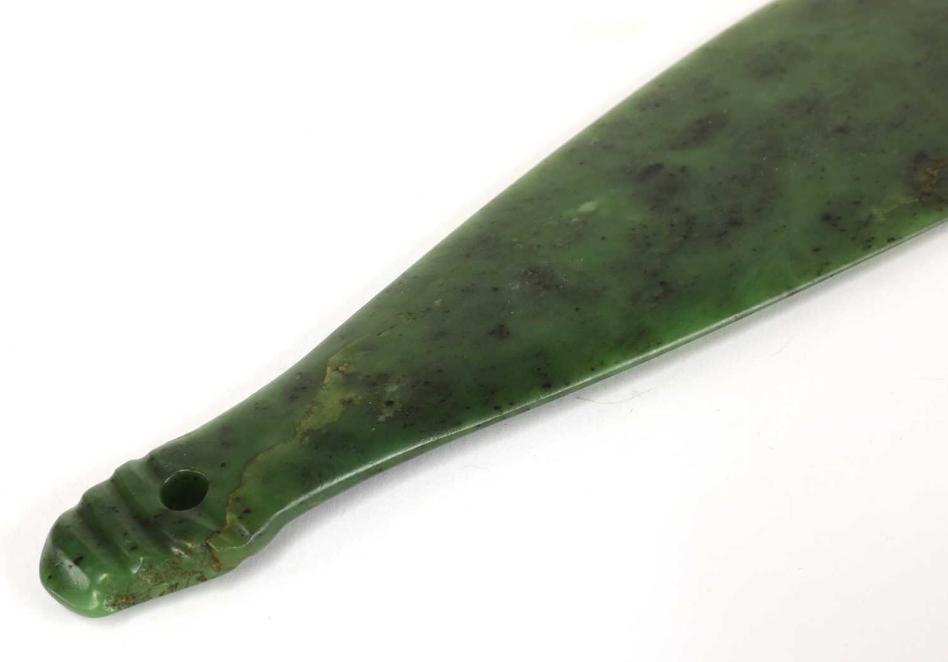 A Maori mere pounamu hand club - Bild 12 aus 20