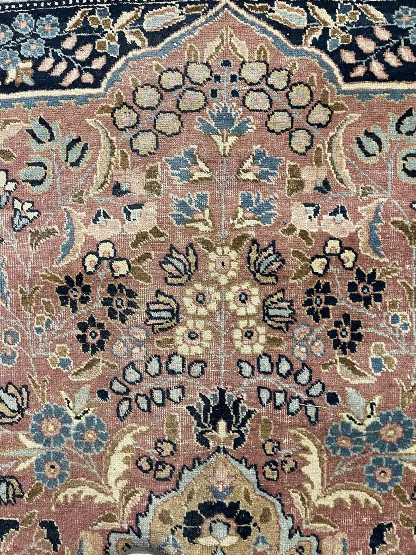 A large Persian Mashad carpet, - Image 8 of 29