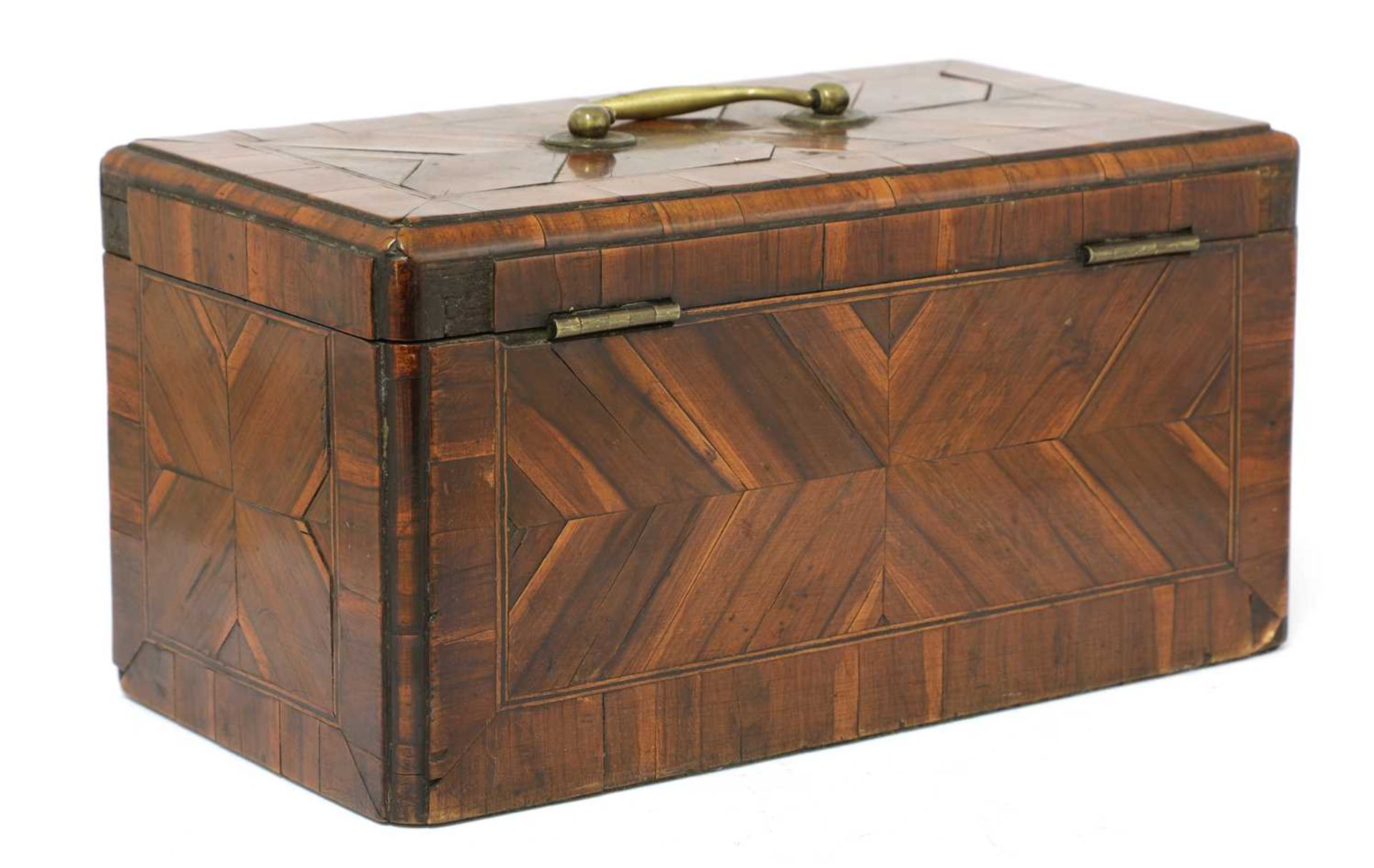 A laburnum tea caddy, - Bild 3 aus 18