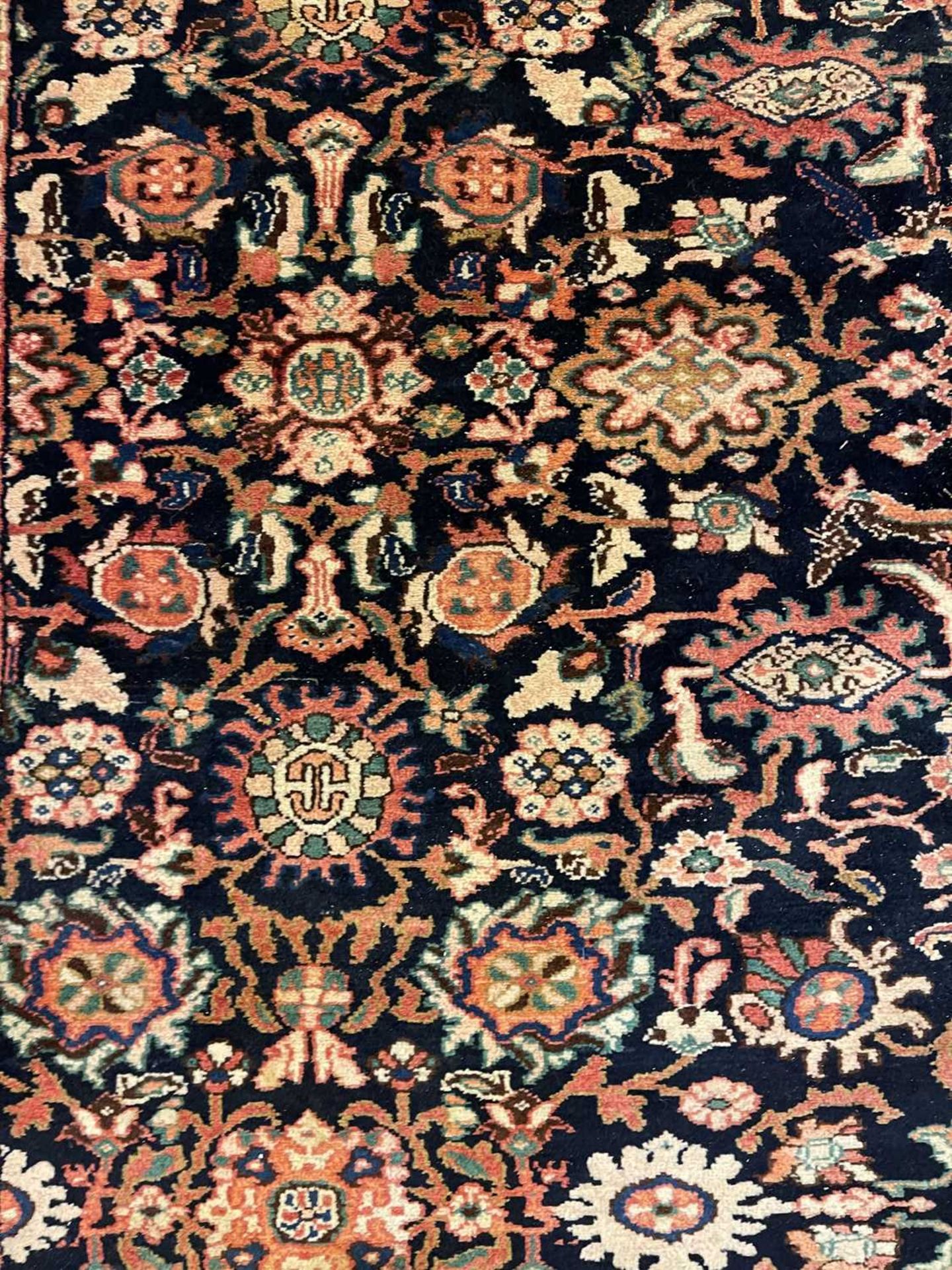 A Persian Bidjar carpet of Mahi design - Image 3 of 30