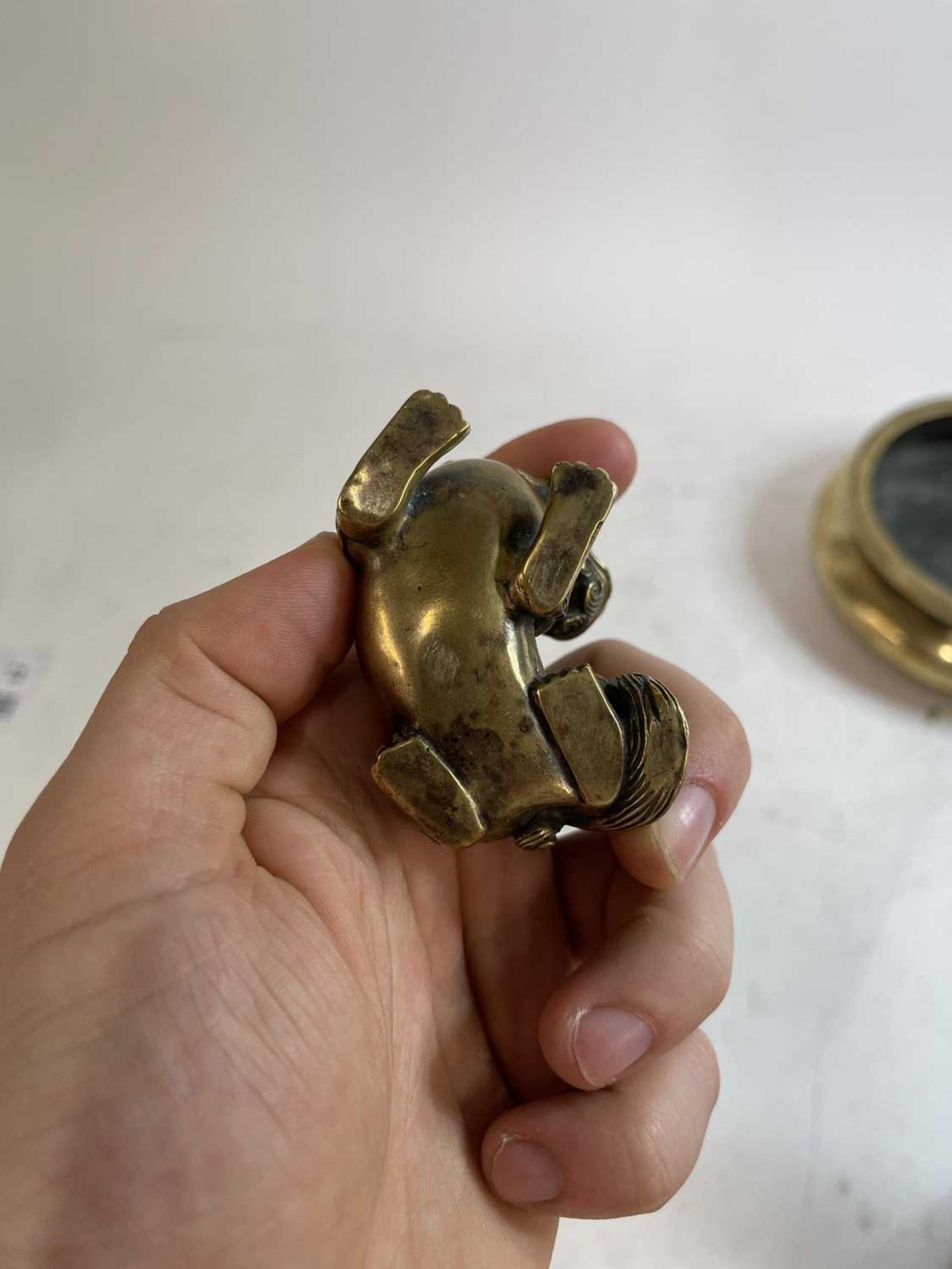 A Chinese bronze weight, - Bild 14 aus 21