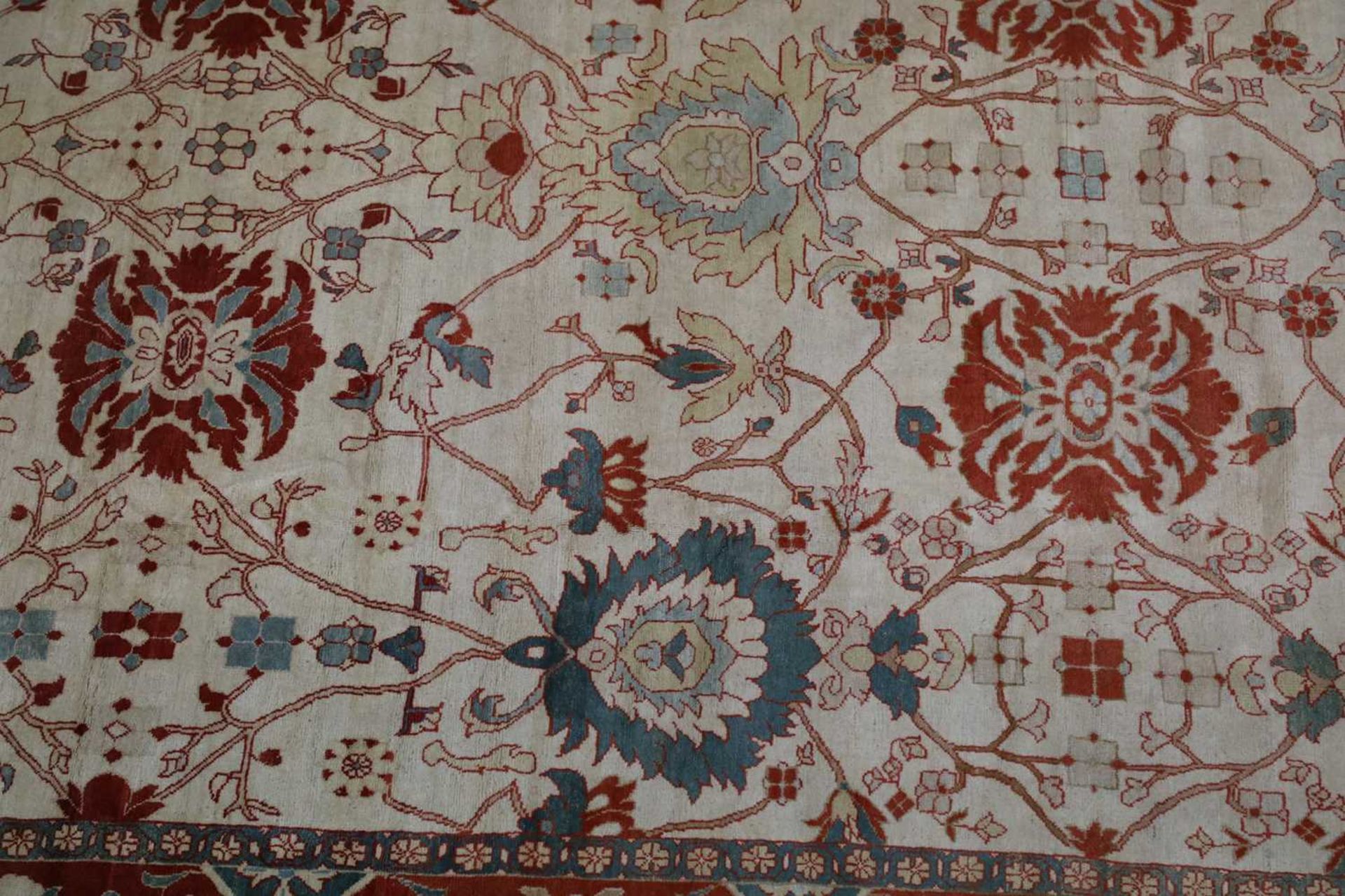 A large Persian Ziegler Sultanabad carpet, - Image 9 of 34
