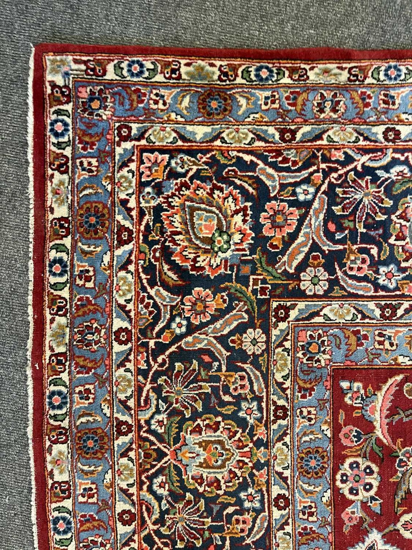 A Persian Kashan carpet, - Image 17 of 18