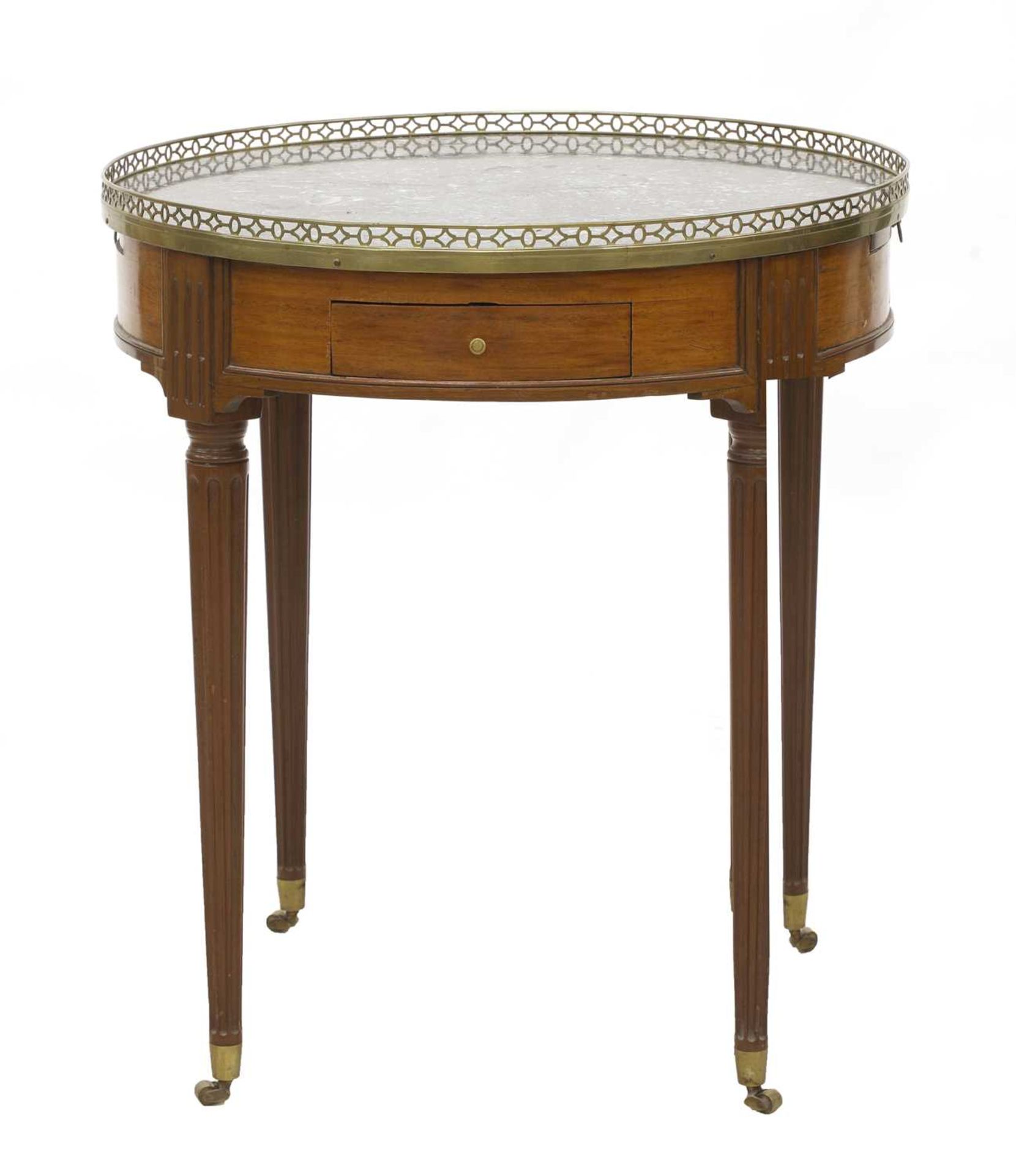 A French mahogany occasional table, - Image 2 of 3