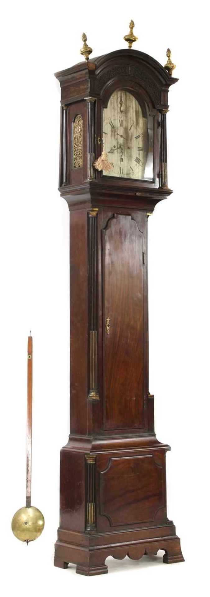 A mahogany longcase clock, - Bild 2 aus 25