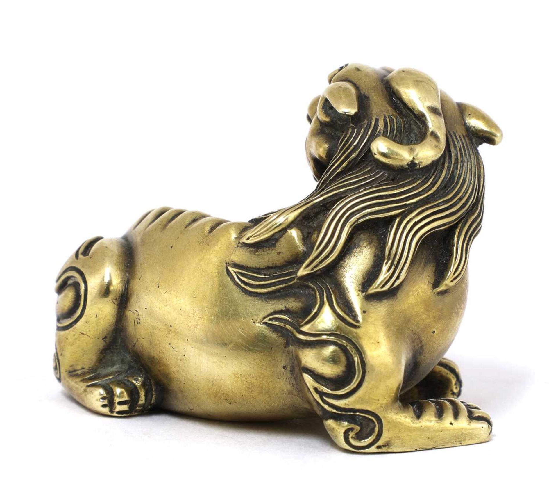 A Chinese bronze weight, - Bild 4 aus 21
