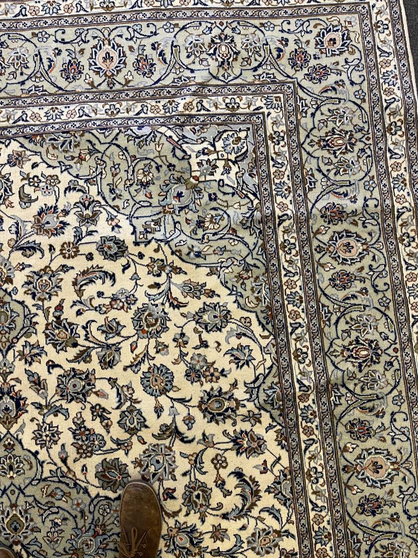 A Persian Kashan carpet, - Image 14 of 18