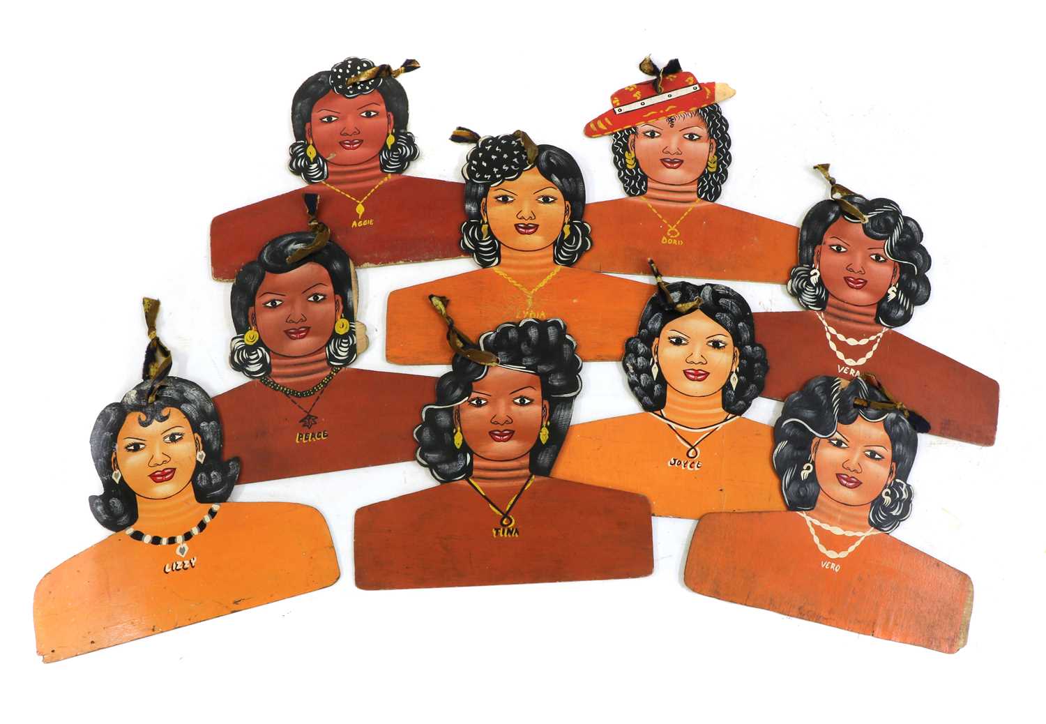 WEST AFRICAN DRESS HANGERS,