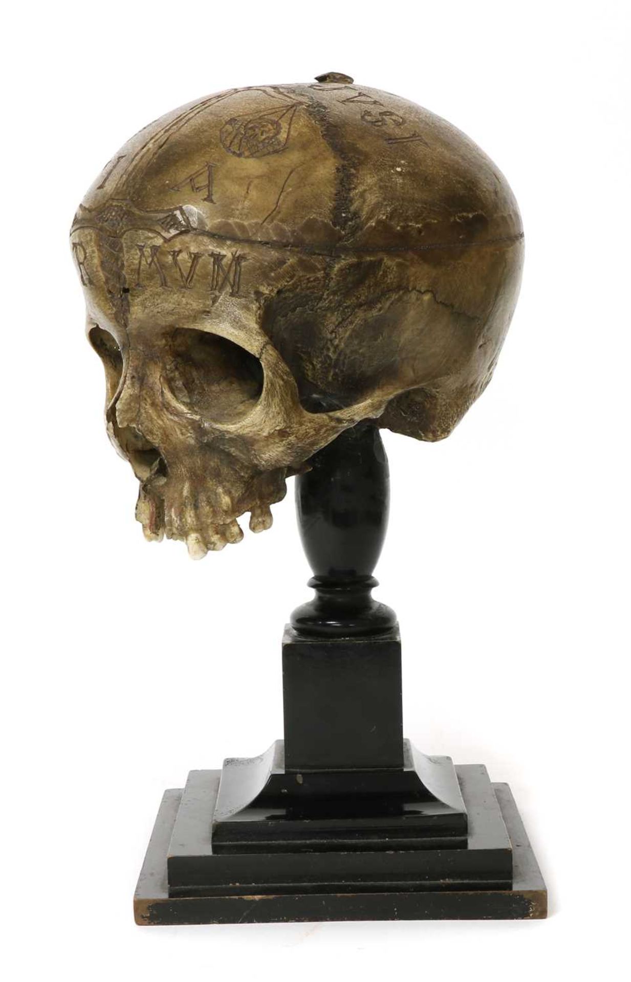 CARVED SKULL, - Image 4 of 4