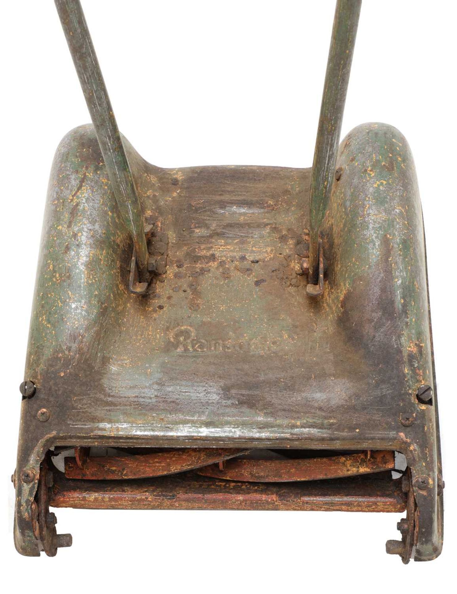 AN ART DECO LAWNMOWER, - Bild 3 aus 3