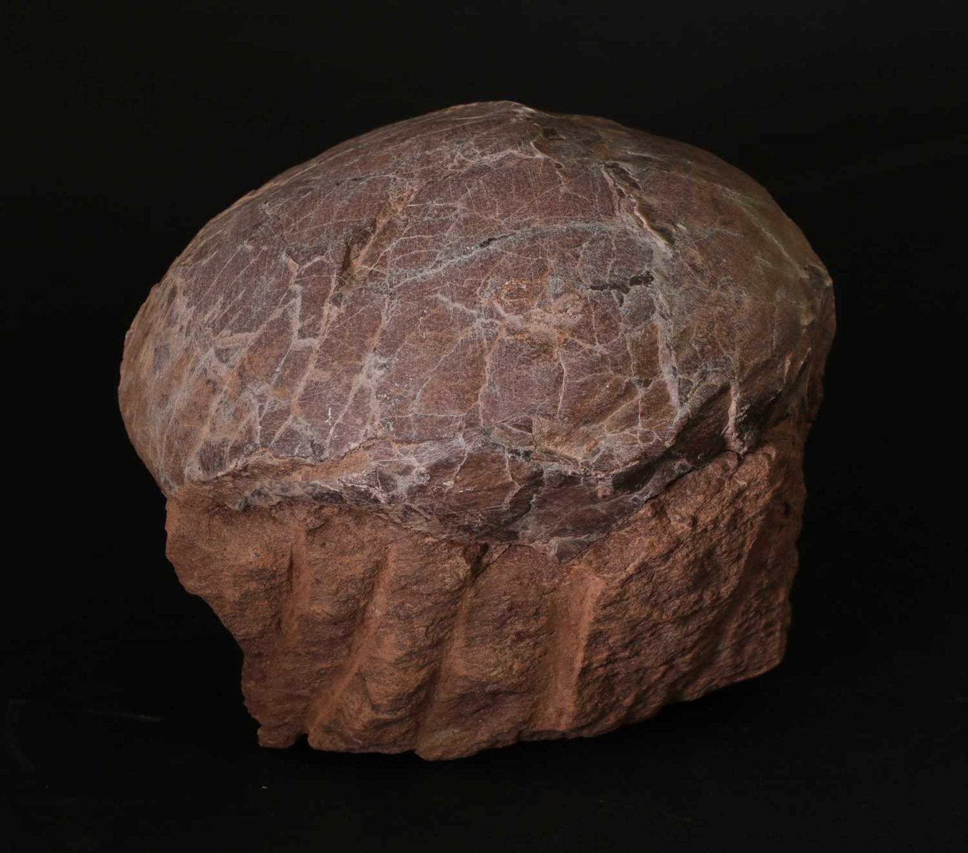 FOSSILISED DINOSAUR EGG, - Image 3 of 3