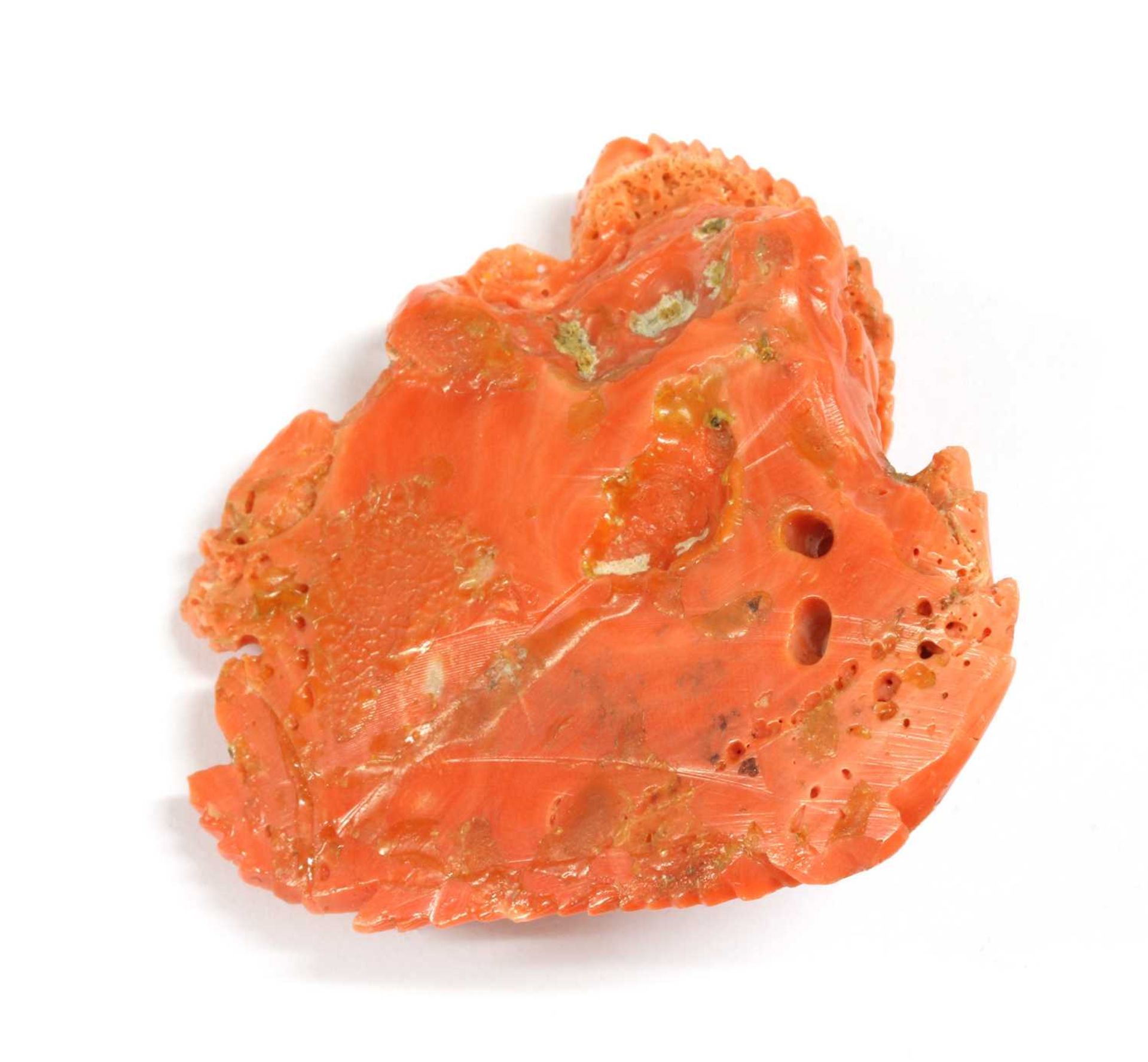 An unmounted carved coral, - Image 2 of 2