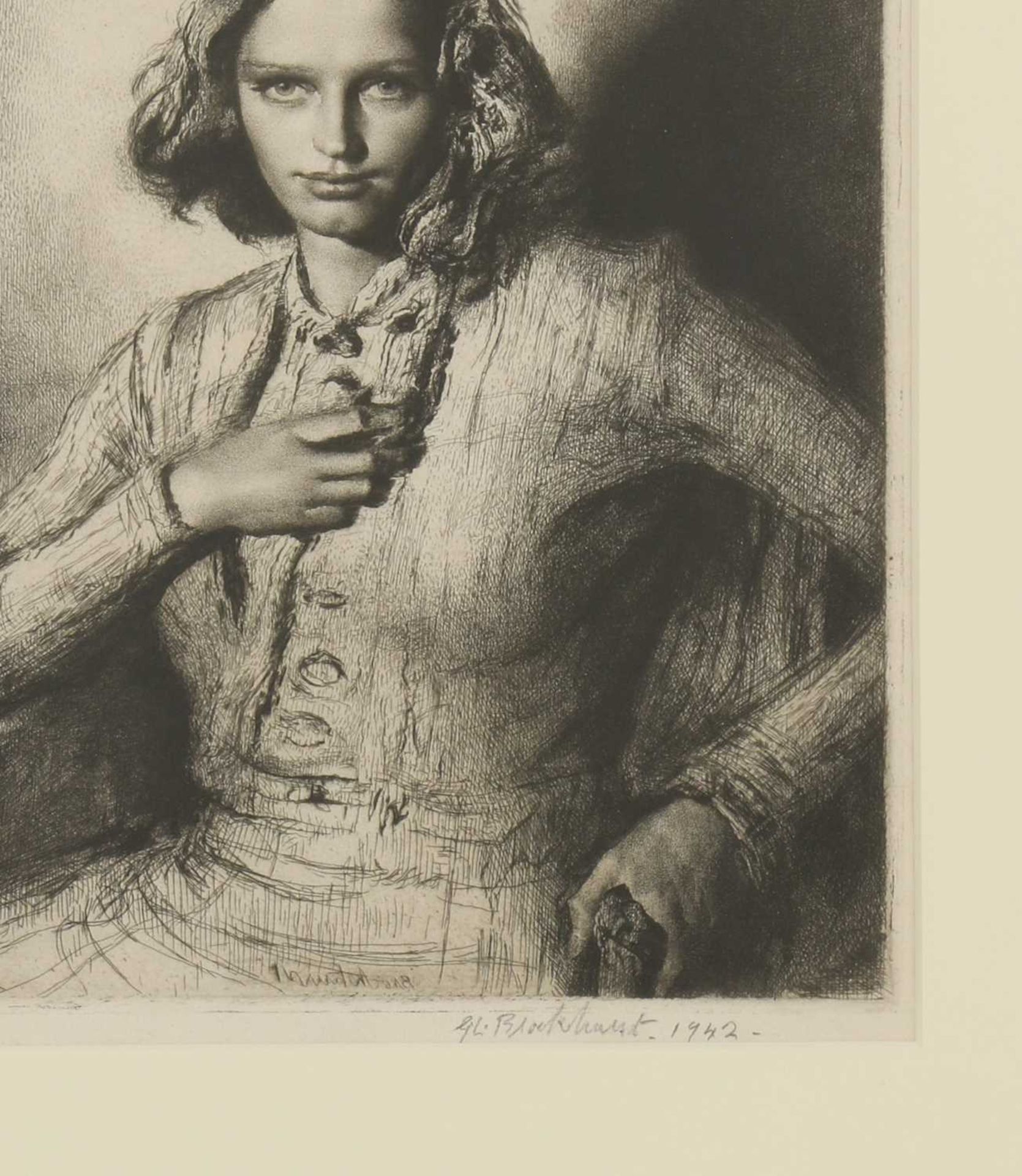 *Gerald Leslie Brockhurst RA (1890-1978) - Bild 4 aus 4