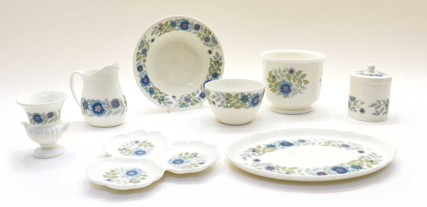 A Wedgwood Clementine pattern collection of ceramics,